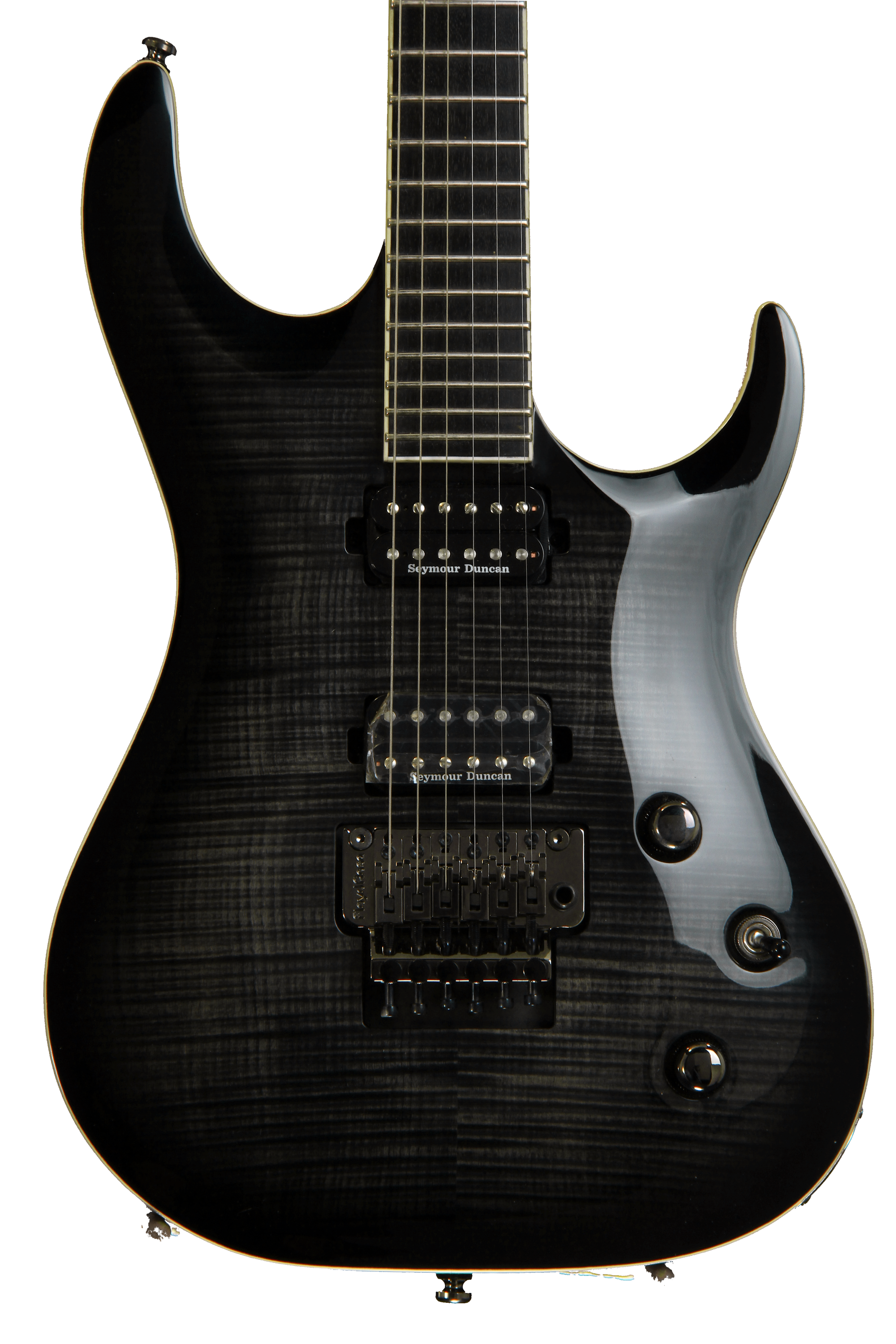 Washburn Parallaxe S20FR - Flame Trans Black | Sweetwater Washburn Parallaxe S20FR - Flame Trans Black | Sweetwater
