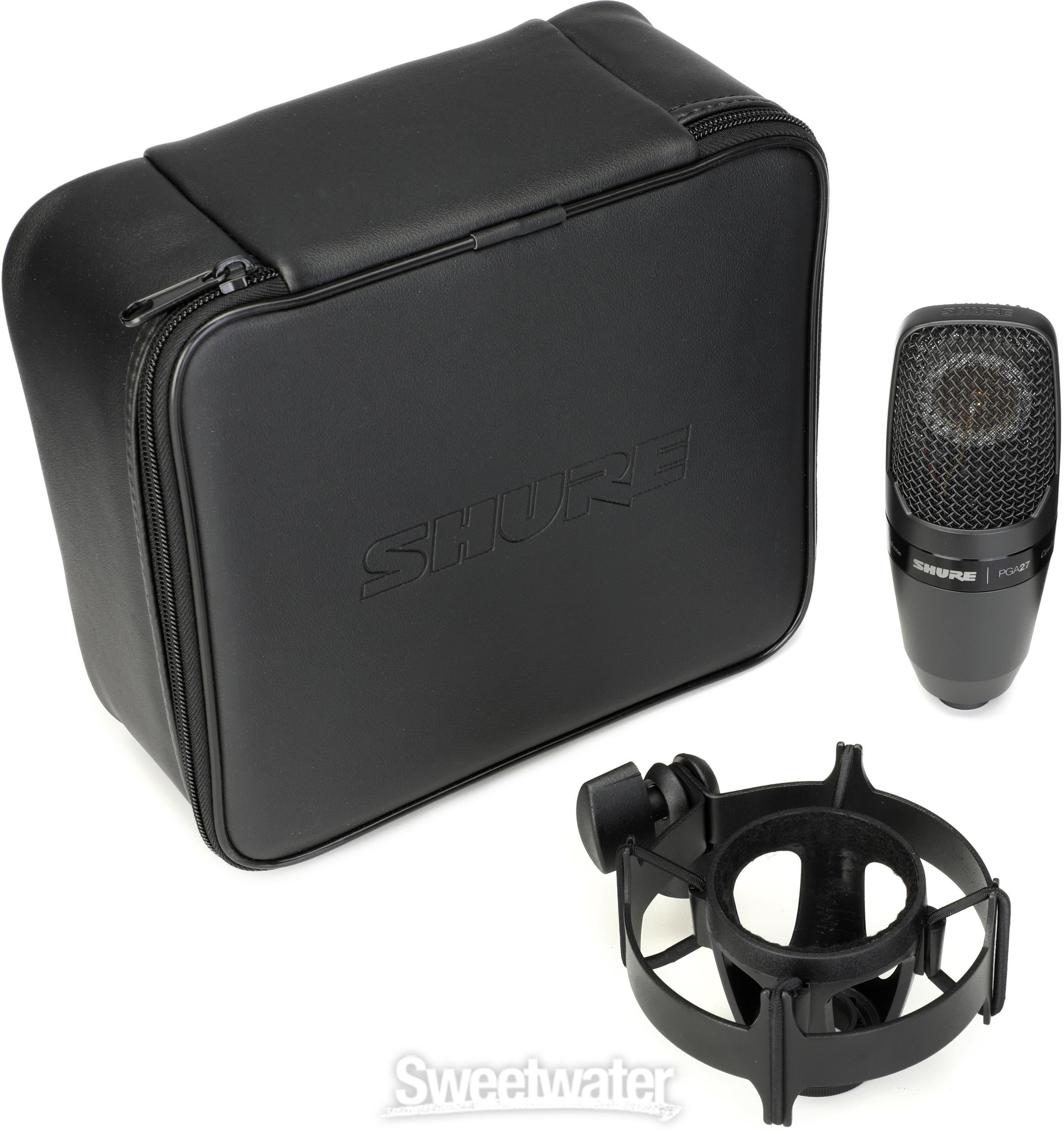 Shure PGA27 Large-diaphragm Condenser Microphone | Sweetwater