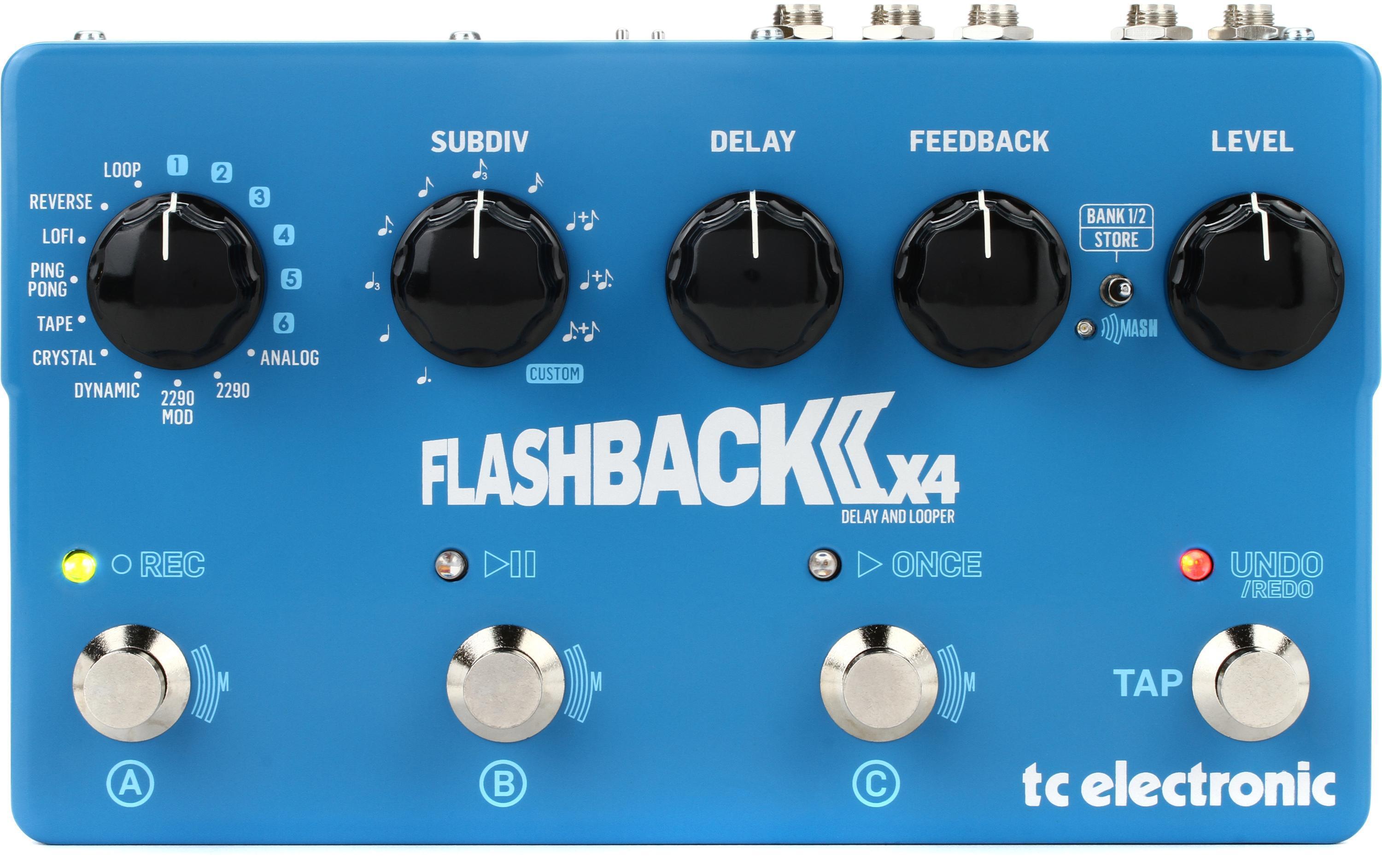 TC Electronic Flashback Triple Delay Pedal | Sweetwater