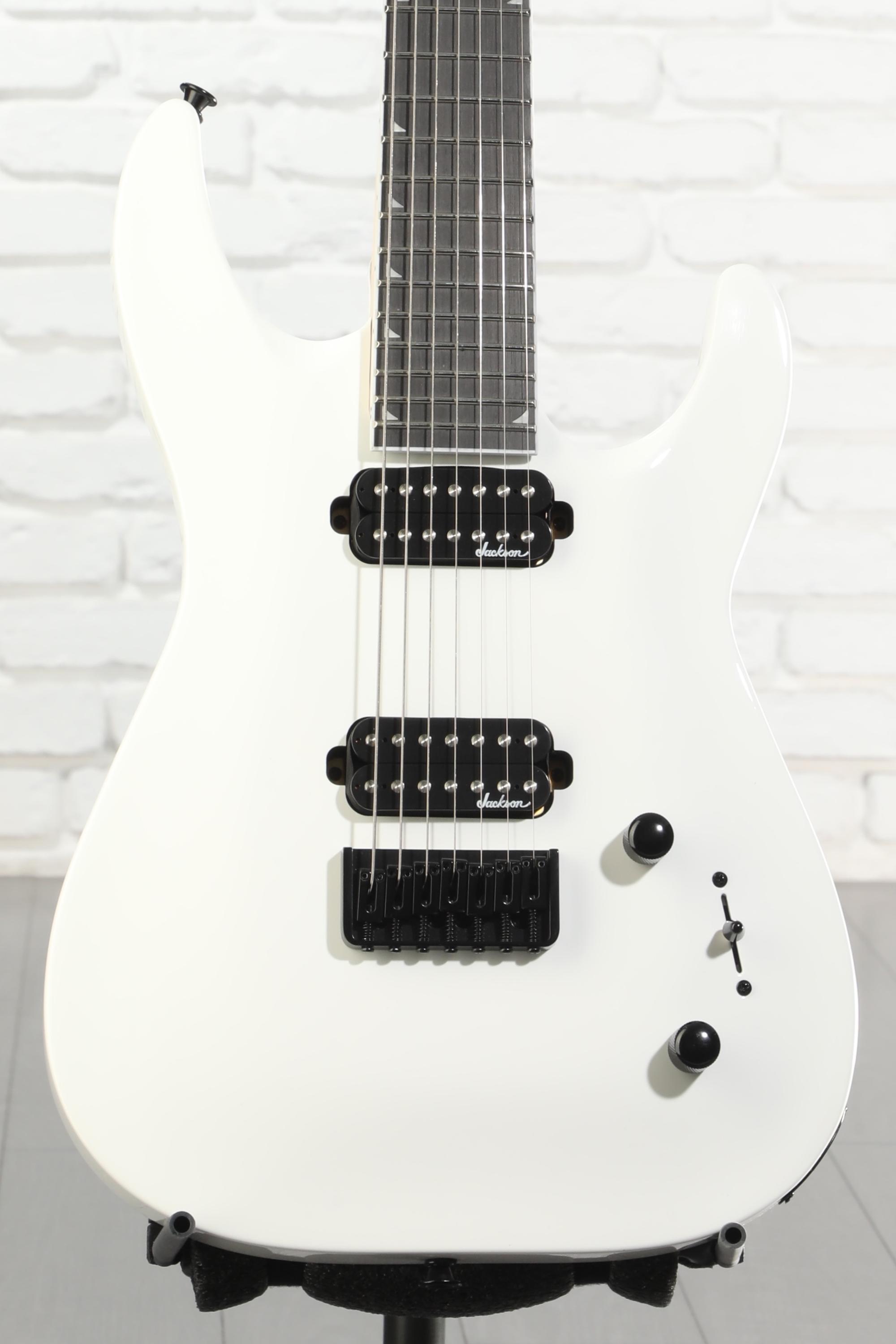 Jackson JS32-7 White 純正ソフトケース付き Jackson Dinky Arch Top JS32-7 DKA HT - Snow White | Sweetwater