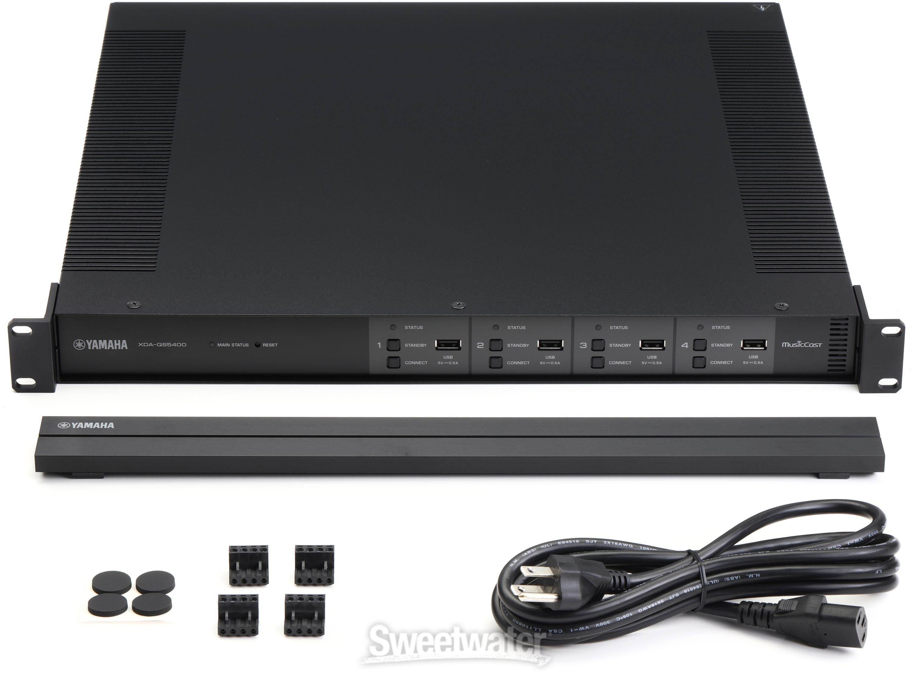 Yamaha XDA-QS5400RKBL Multi-zone Amplifier | Sweetwater