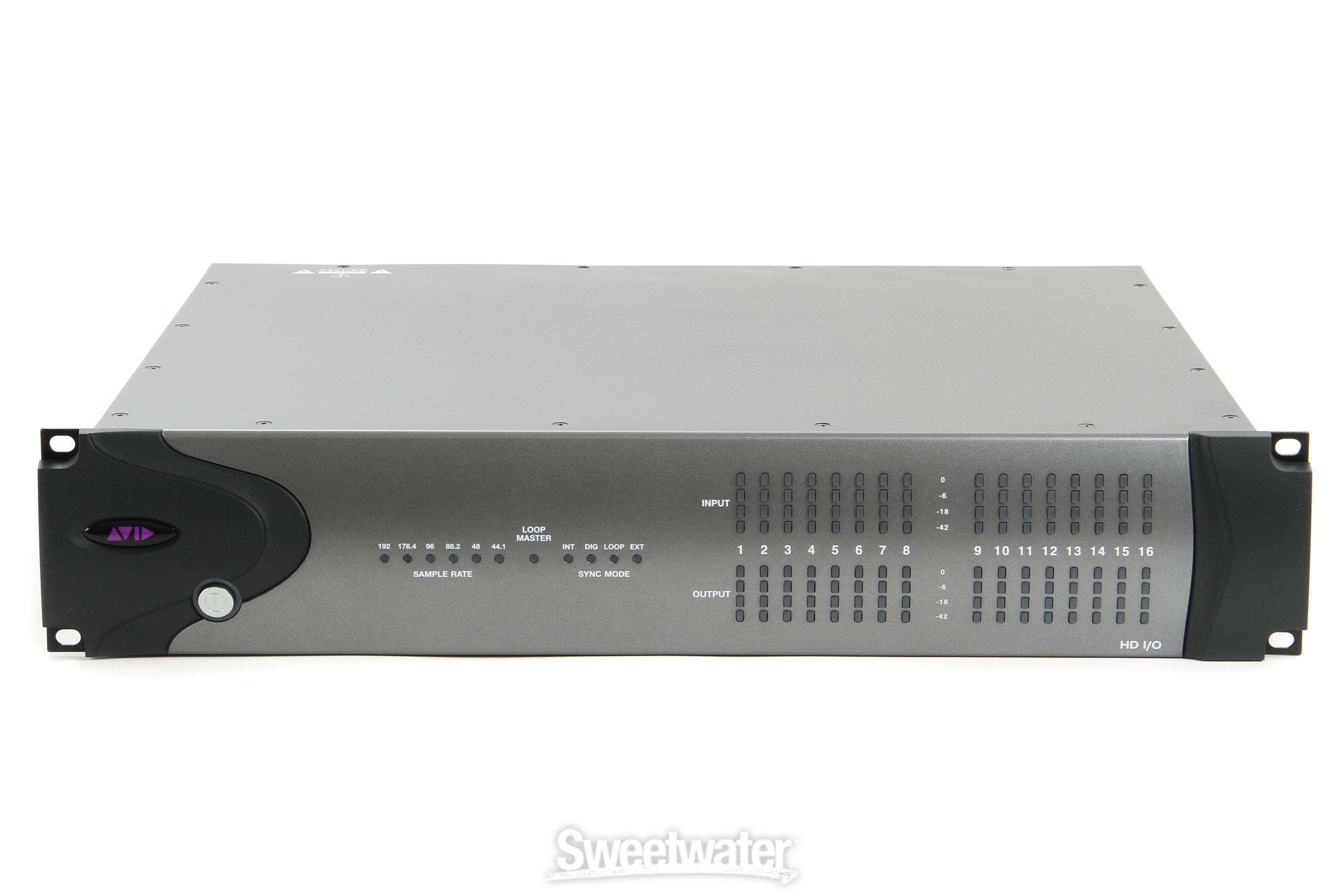Avid Pro Tools|HD Native + HD I/O 8x8x8 | Sweetwater Avid Pro Tools|HD Native + HD I/O 8x8x8 | Sweetwater