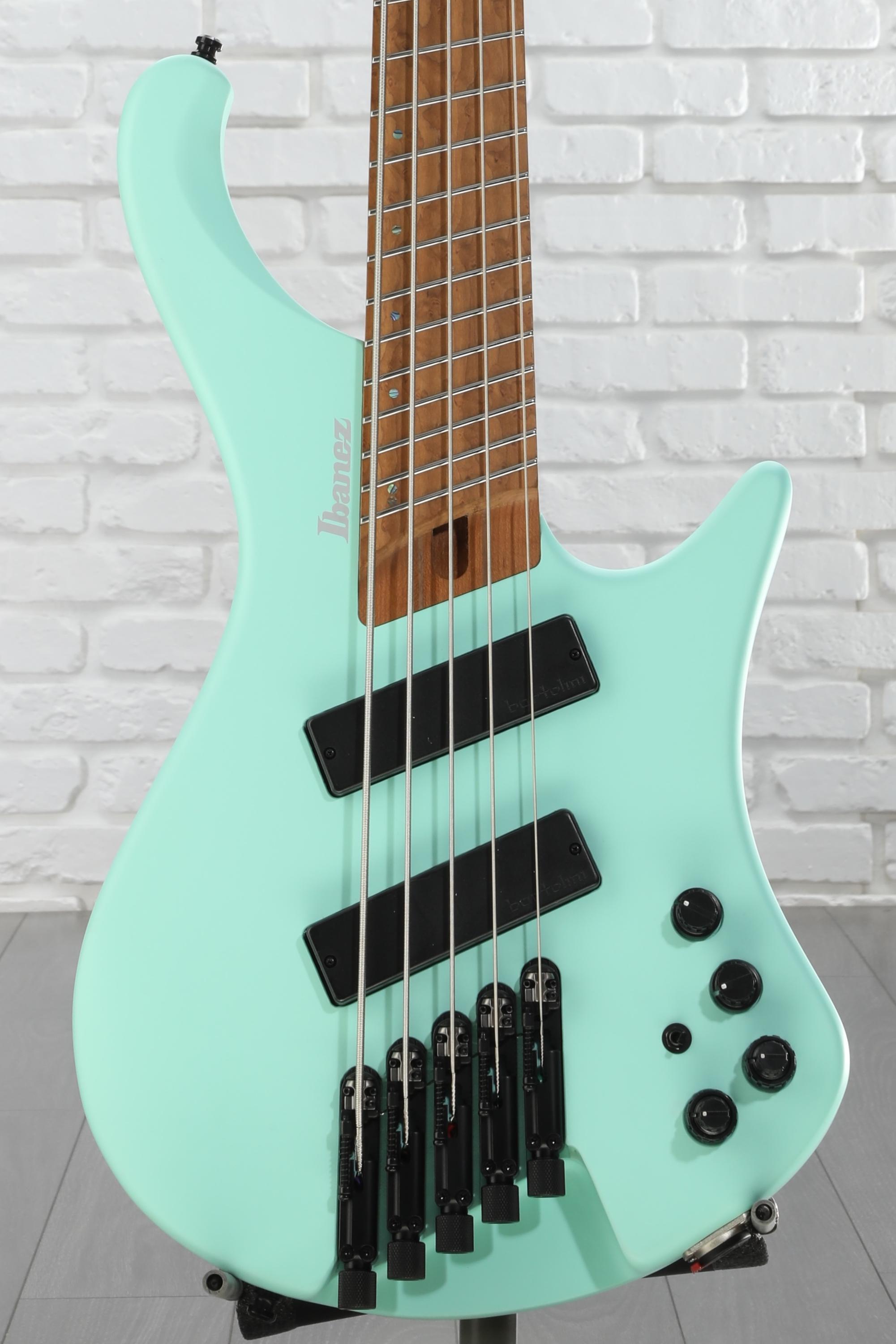 Ibanez Bass Workshop EHB1005MS Bass Guitar - Sea Foam Green Matte