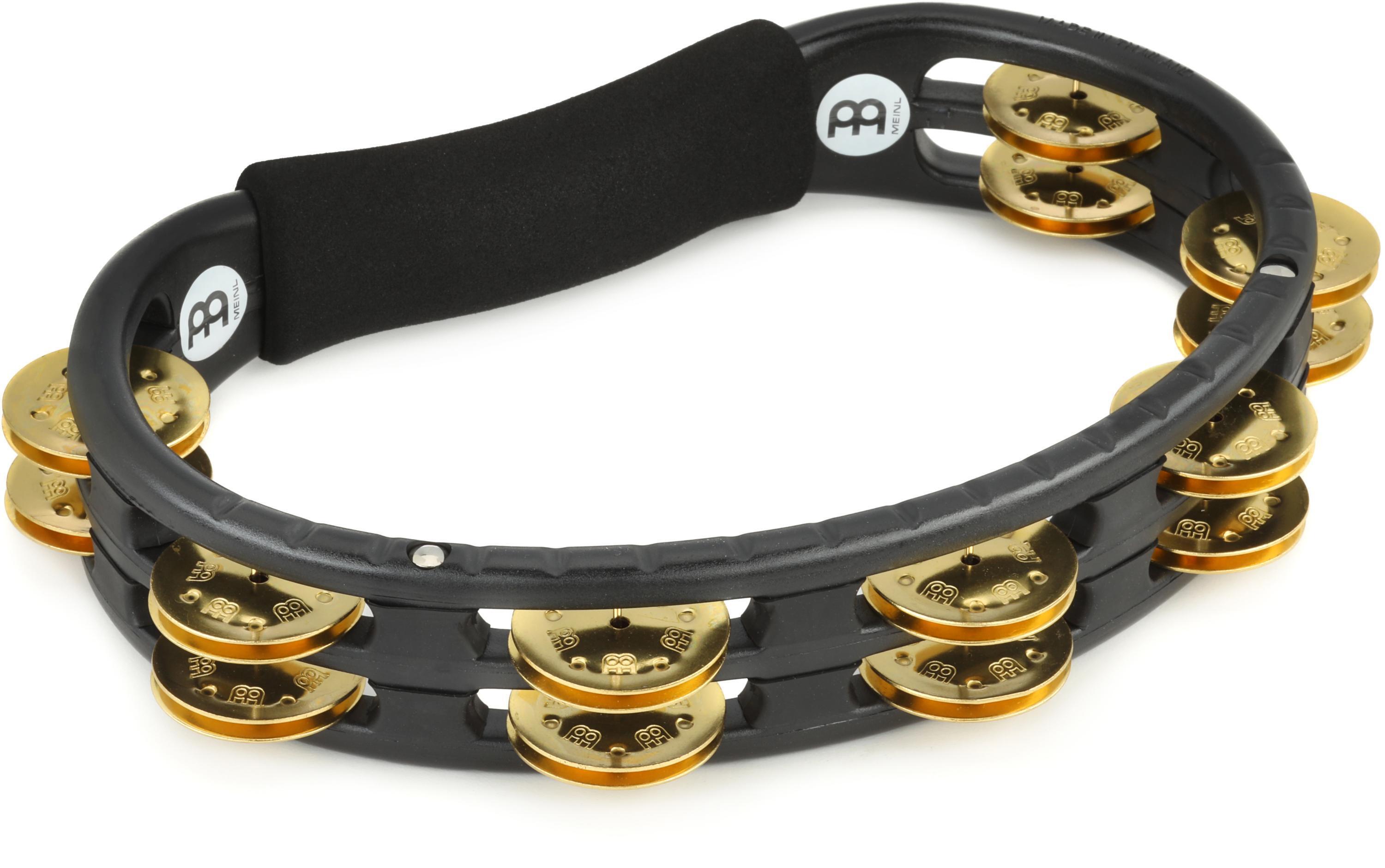 レア✨minaランドリーtambourine Meinl Percussion Traditional ABS Handheld Tambourine - Black