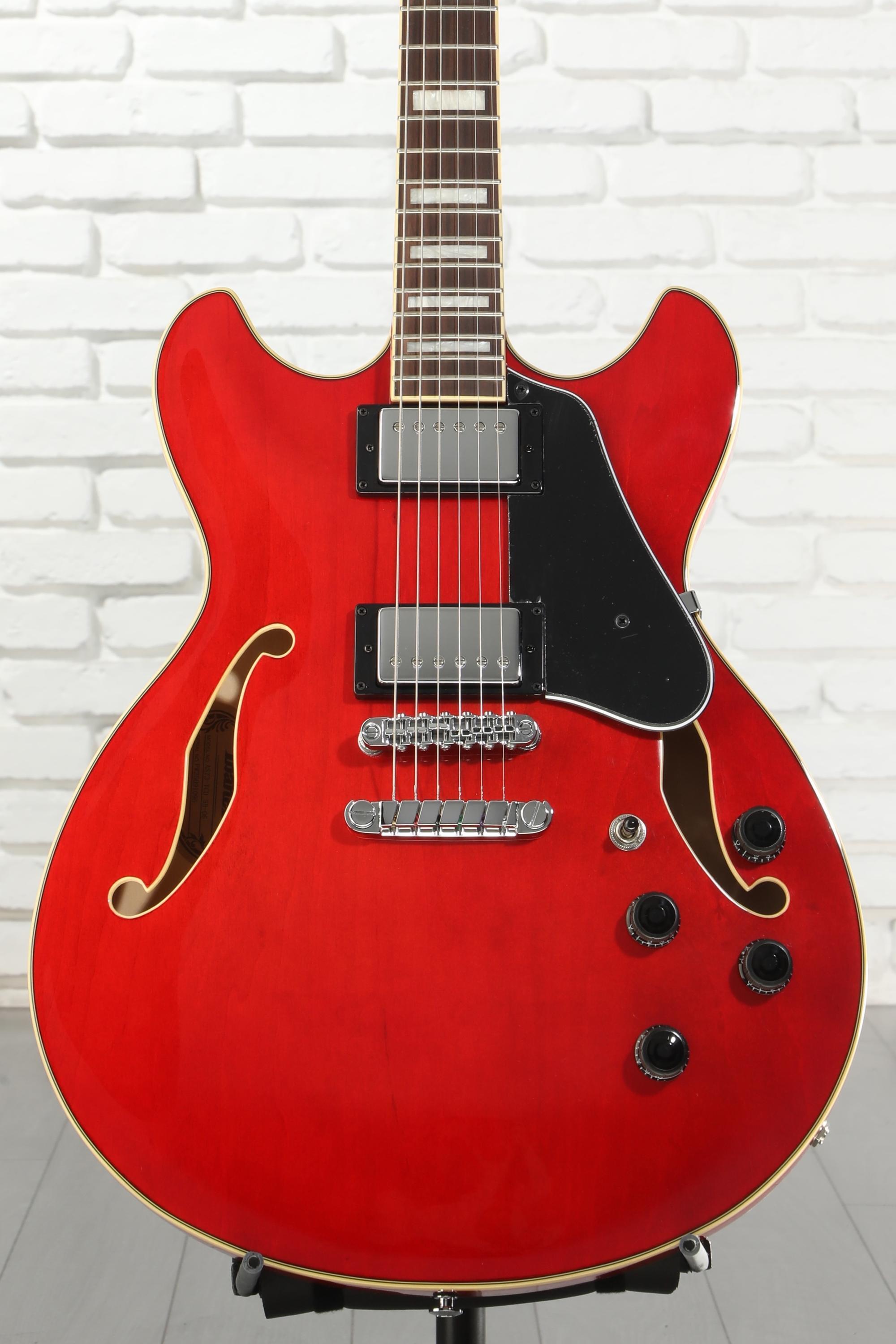 Ibanez Artcore AS73 Semi-Hollow Electric Guitar - Transparent