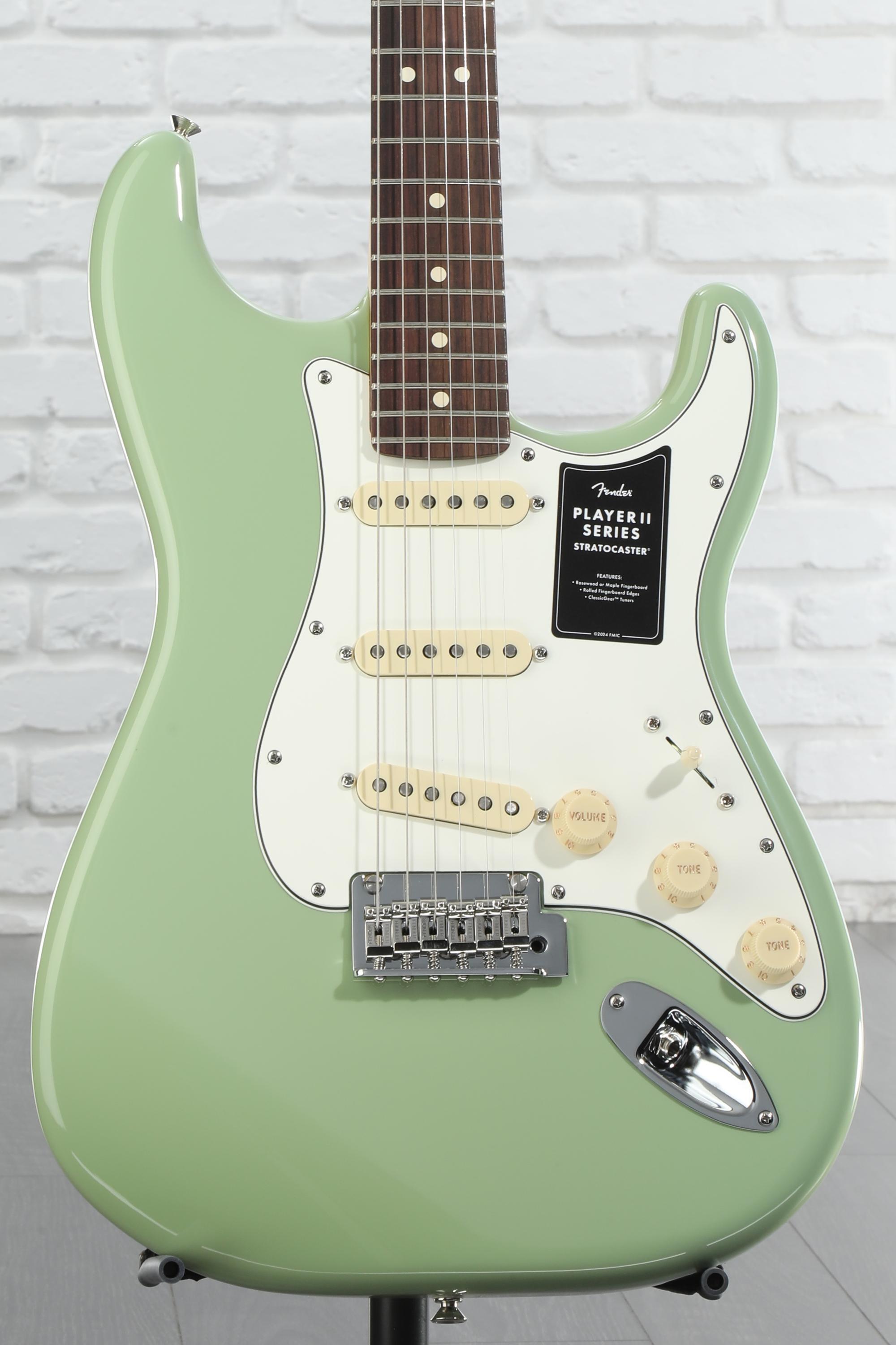 Fender Ltd Player Ⅱ Stratocaster Green Fender Player II Stratocaster Rosewood Fingerboard Limited