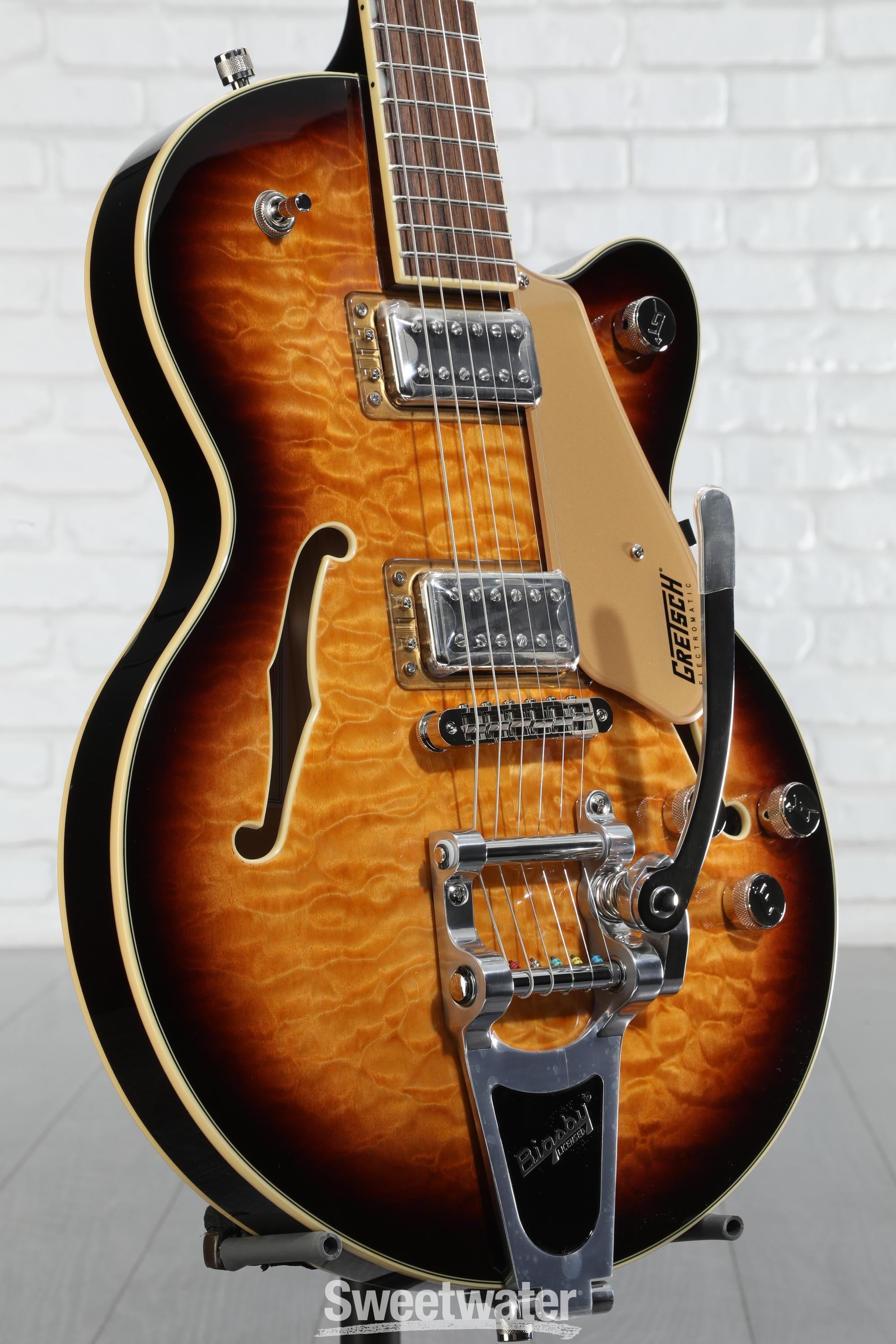 Gretsch G5655T-QM Electromatic Center Block Jr. Quilt Semi