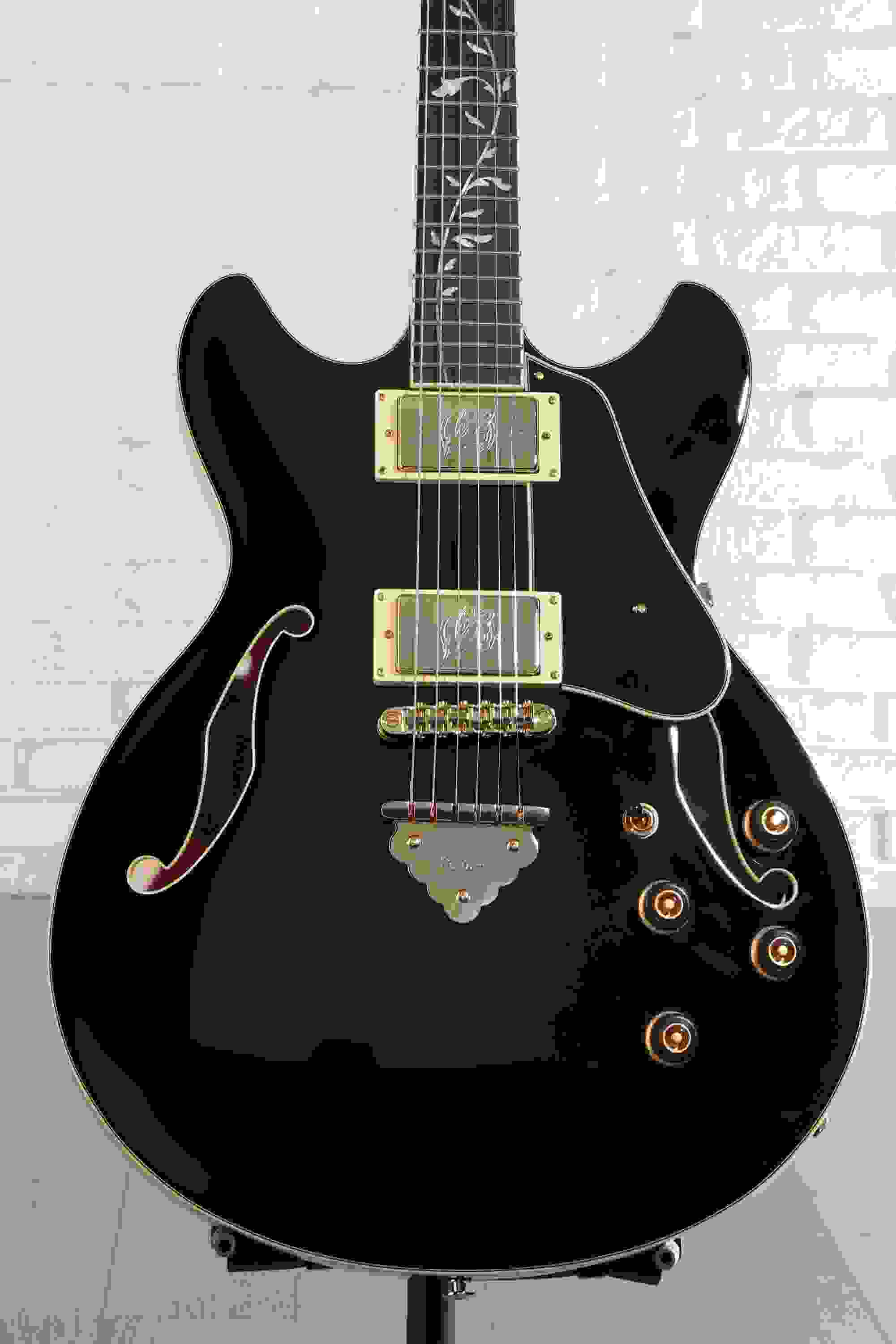 Ibanez Artcore Expressionist AS93SP Semi-hollow Electric Guitar - Black