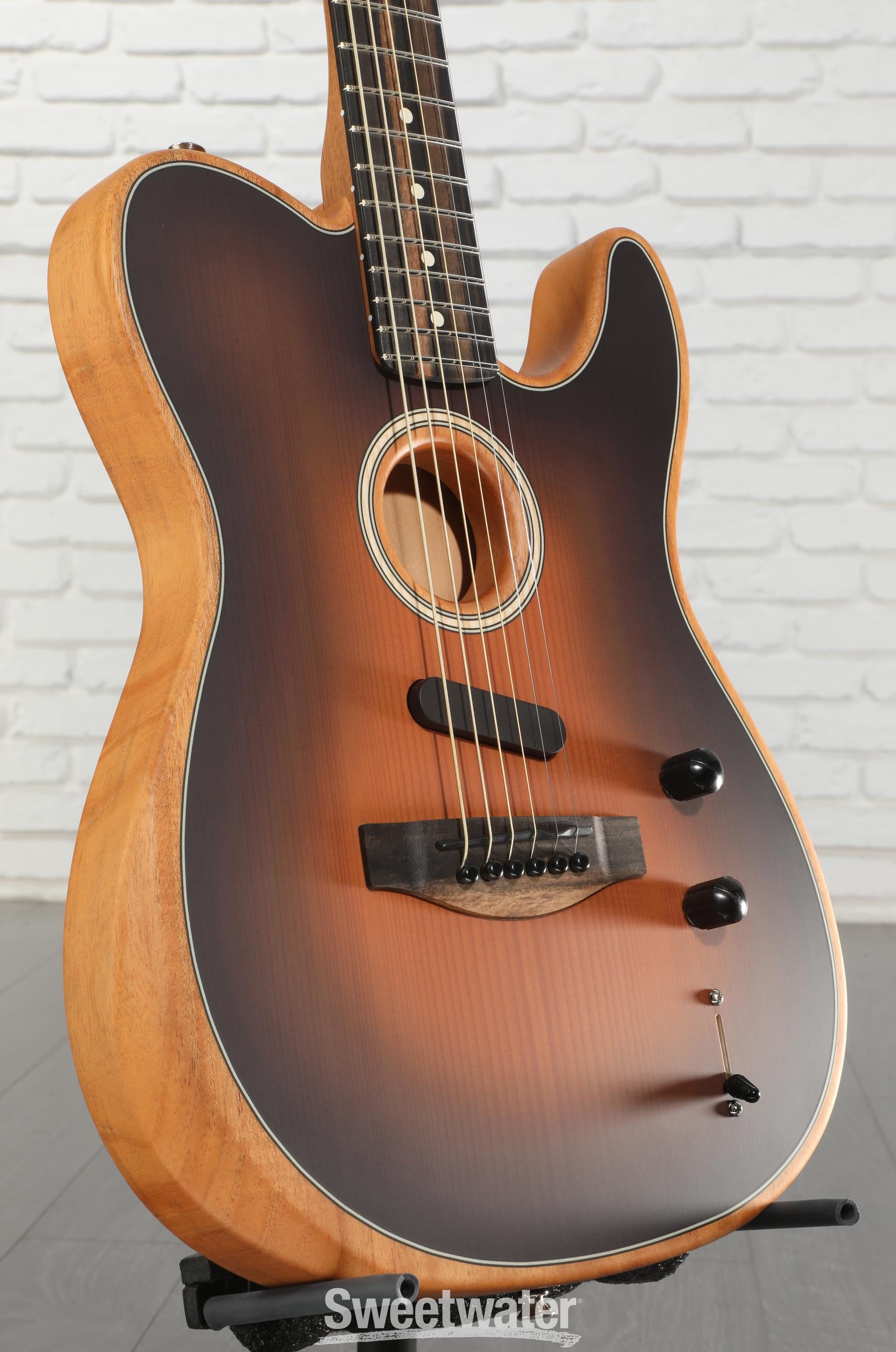 Fender American Acoustasonic Telecaster - Sunburst | Sweetwater