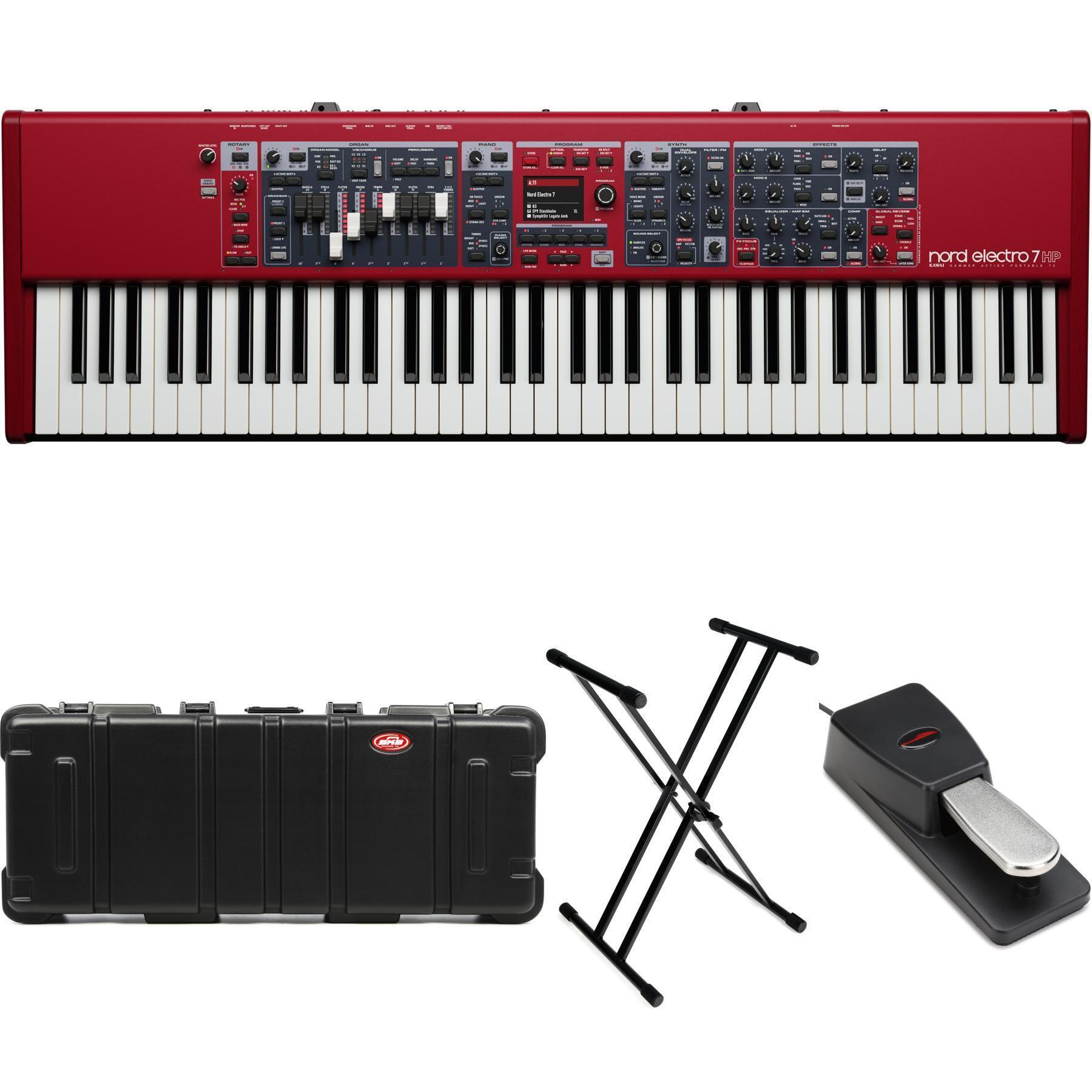 Nord Electro 7 HP 73-key Stage Piano - Stage Bundle | Sweetwater