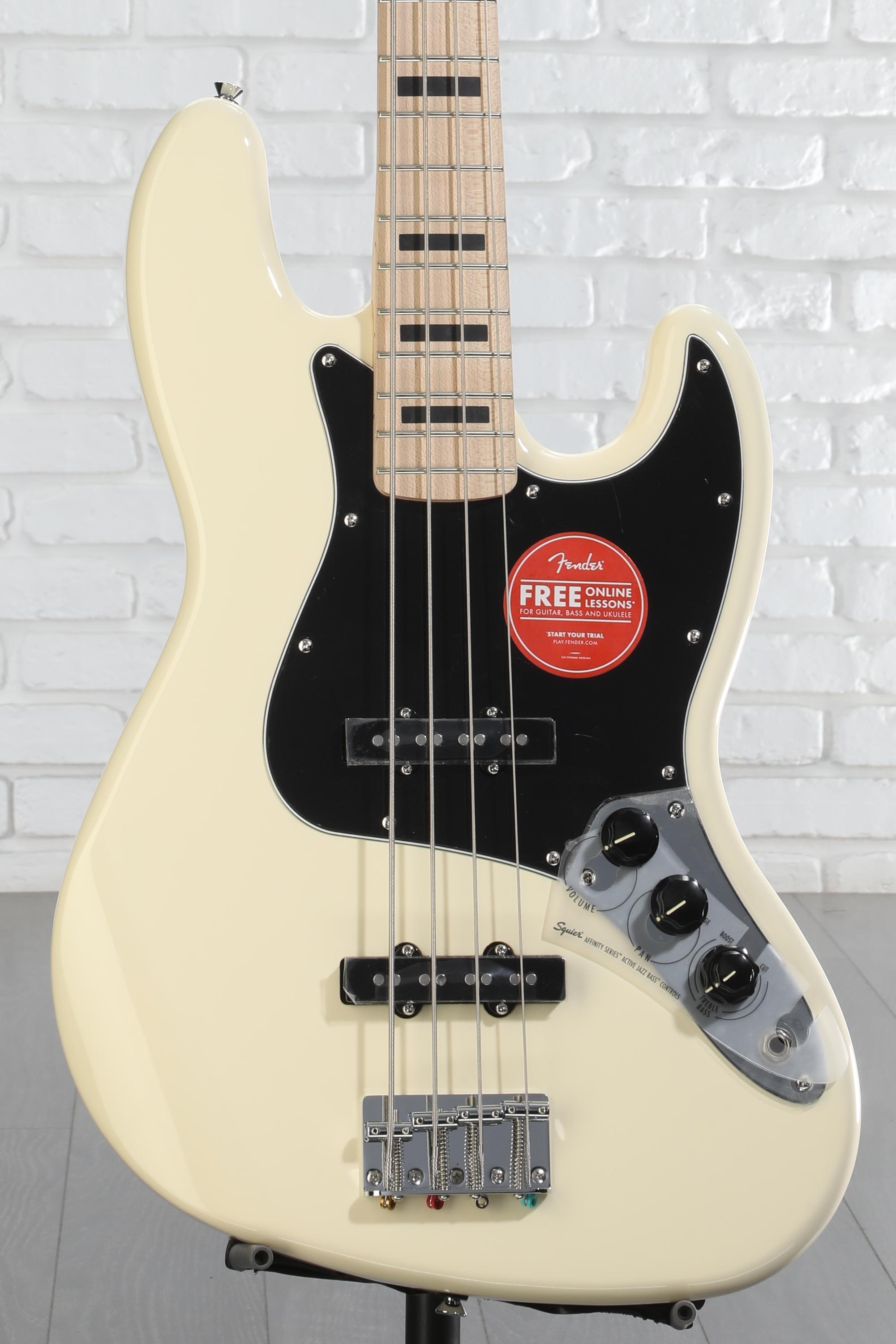Squier Affinity Series Active Jazz Bass - Olympic White