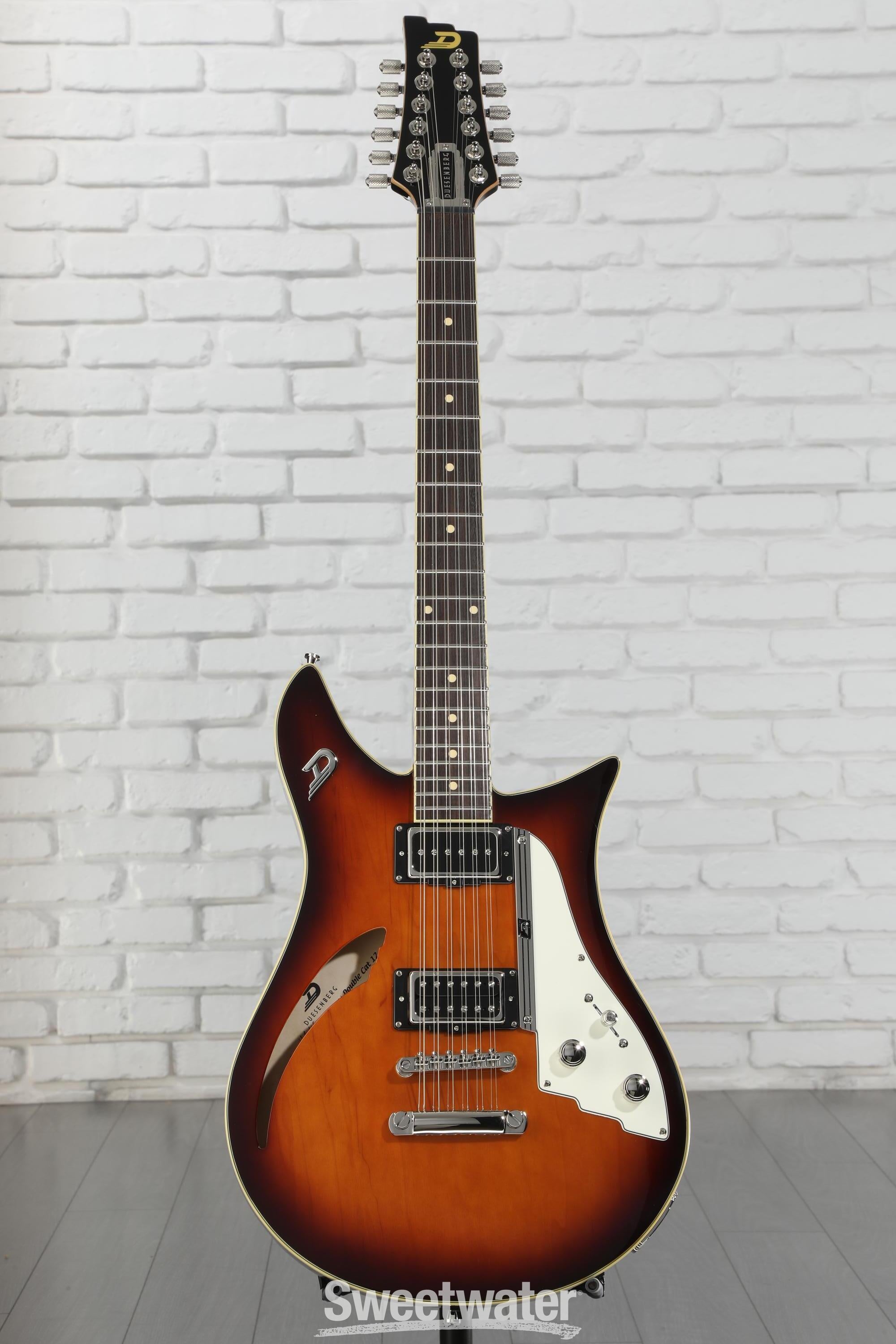 Duesenberg Double Cat 12-string Electric Guitar - Vintage