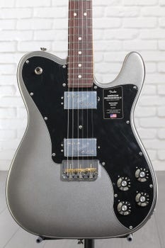 Product Image - This Item - Fender American Professional II Telecaster Deluxe - Mercury with Rosewood Fingerboard