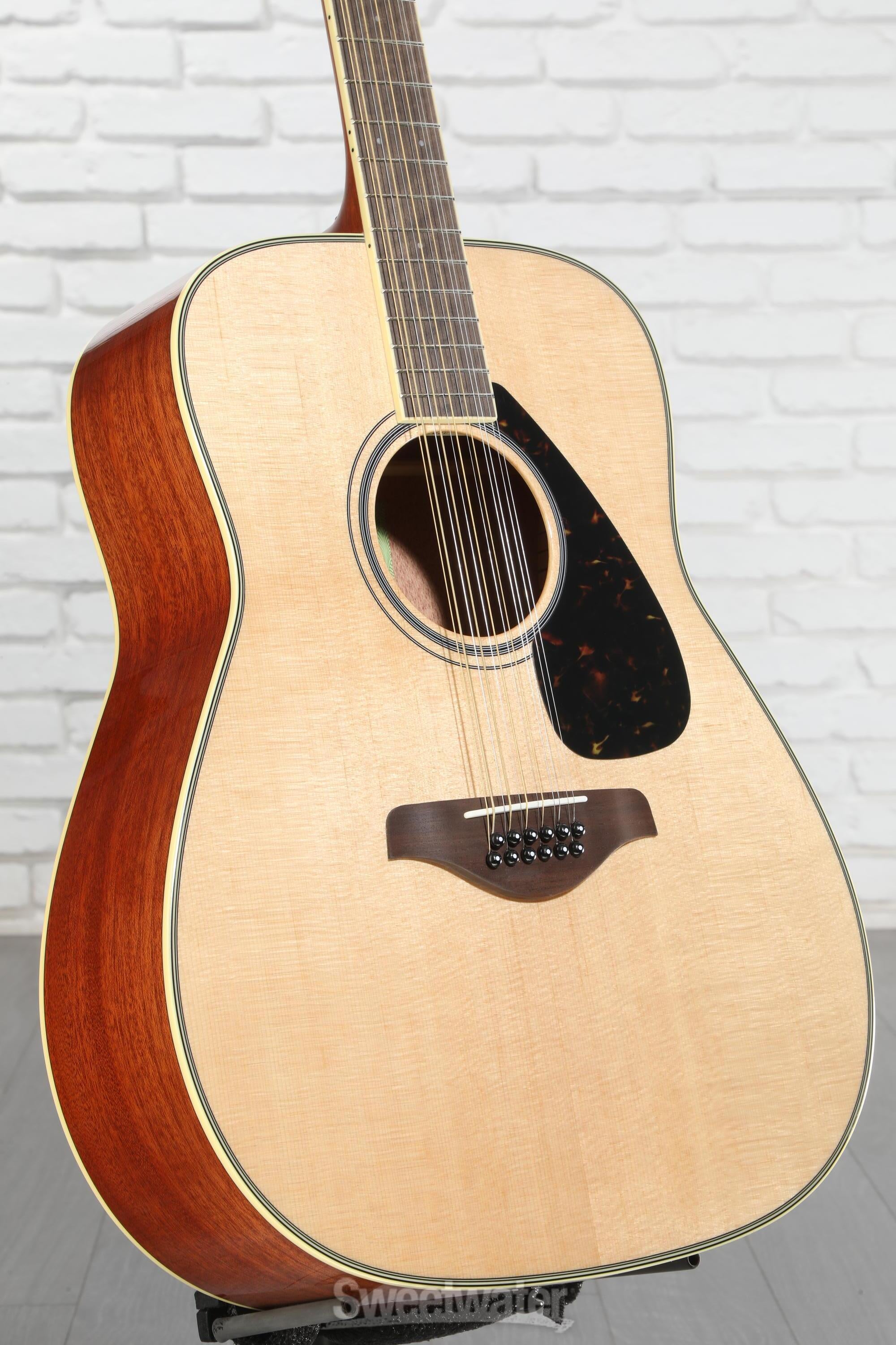 Yamaha FG820-12 12-string Acoustic Guitar - Natural | Sweetwater