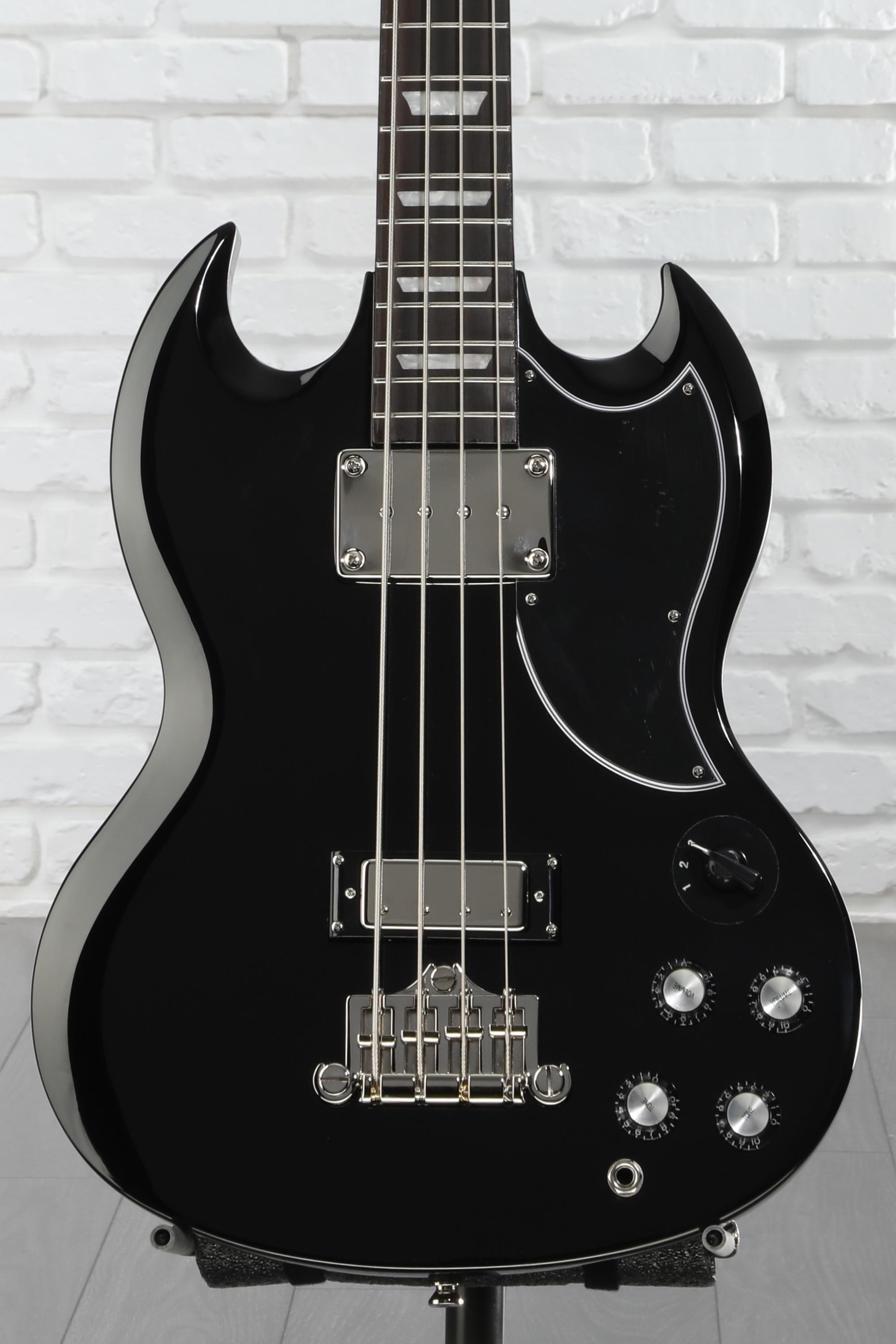 Epiphone EB-3 Bass Guitar - Ebony | Sweetwater