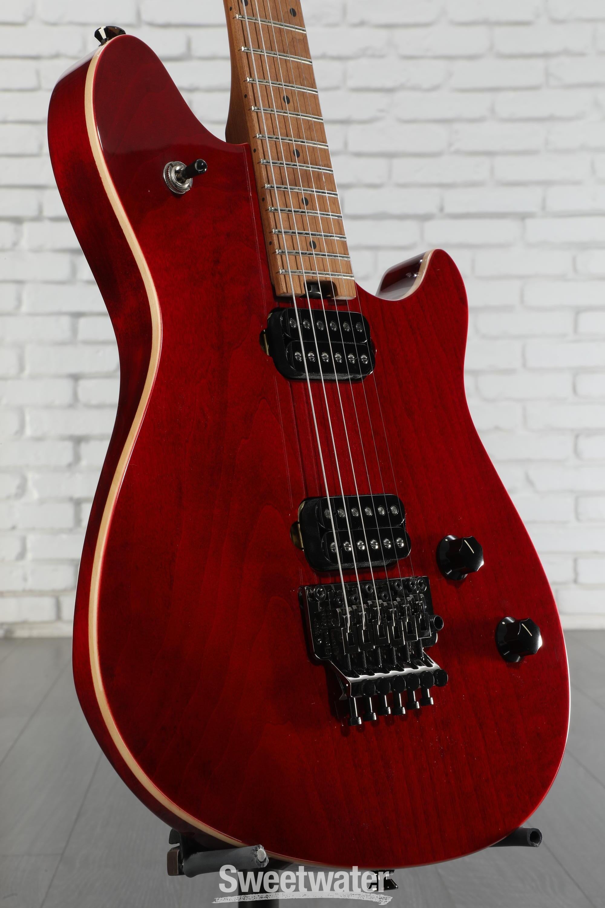EVH Wolfgang WG Standard レッド 赤 EVH Wolfgang WG Standard QM Baked Maple Fingerboard Wine Red
