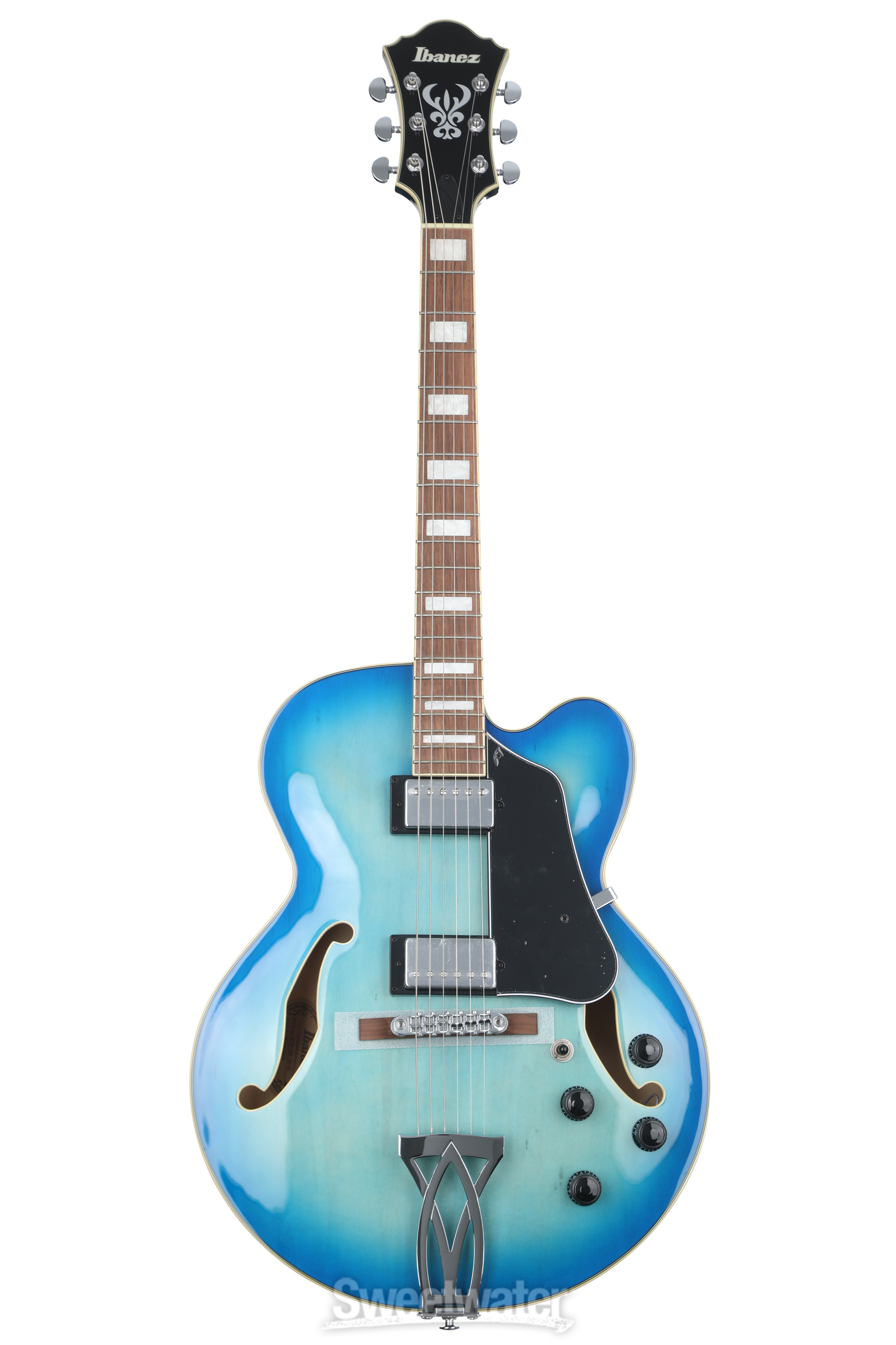 Ibanez Artcore AF75 Hollowbody Electric Guitar - Jet Blue Burst Ibanez Artcore AF75 Hollowbody Electric Guitar - Jet Blue Burst