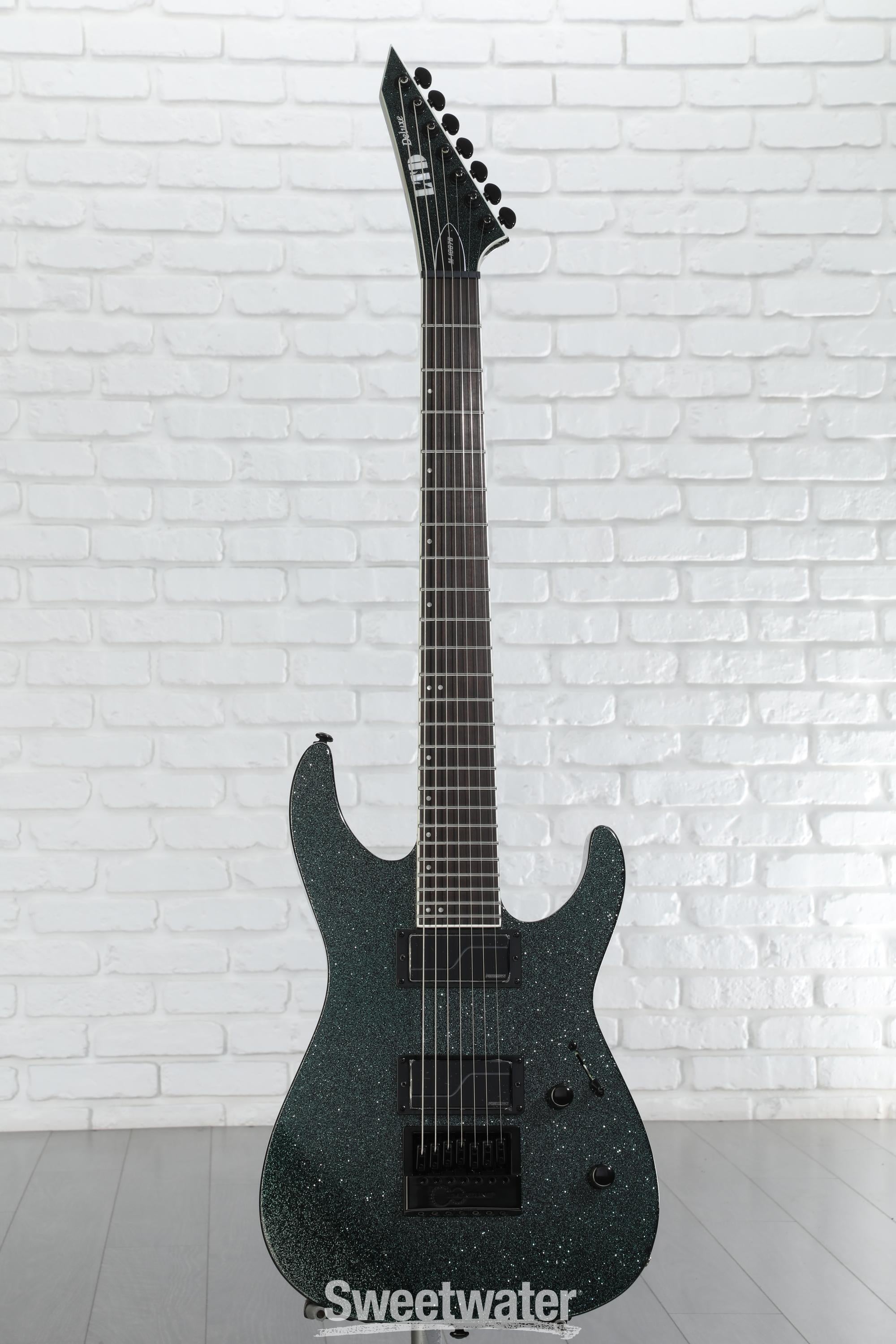 ESP LTD M-1007B 7-string Baritone Electric Guitar - Granite