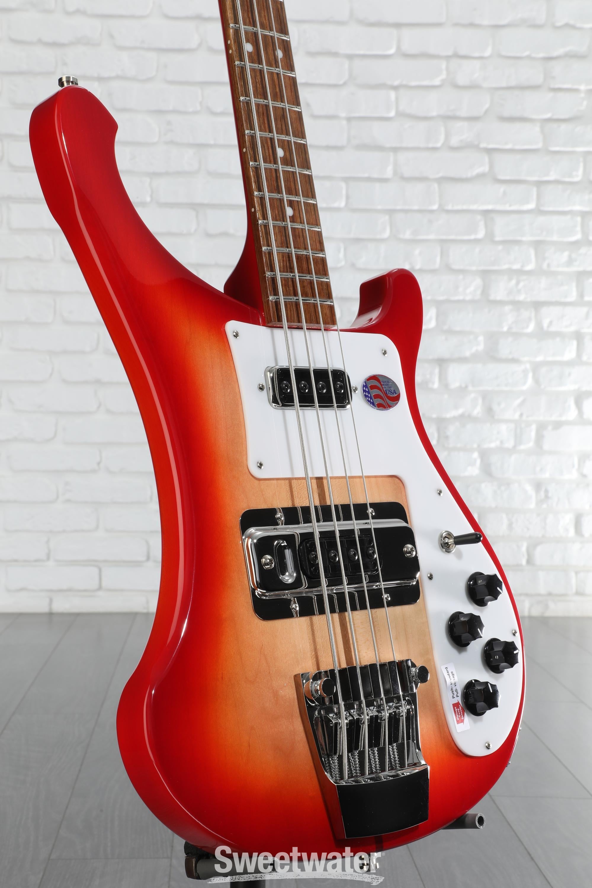 Rickenbacker 4003S Bass Guitar - Fireglo | Sweetwater