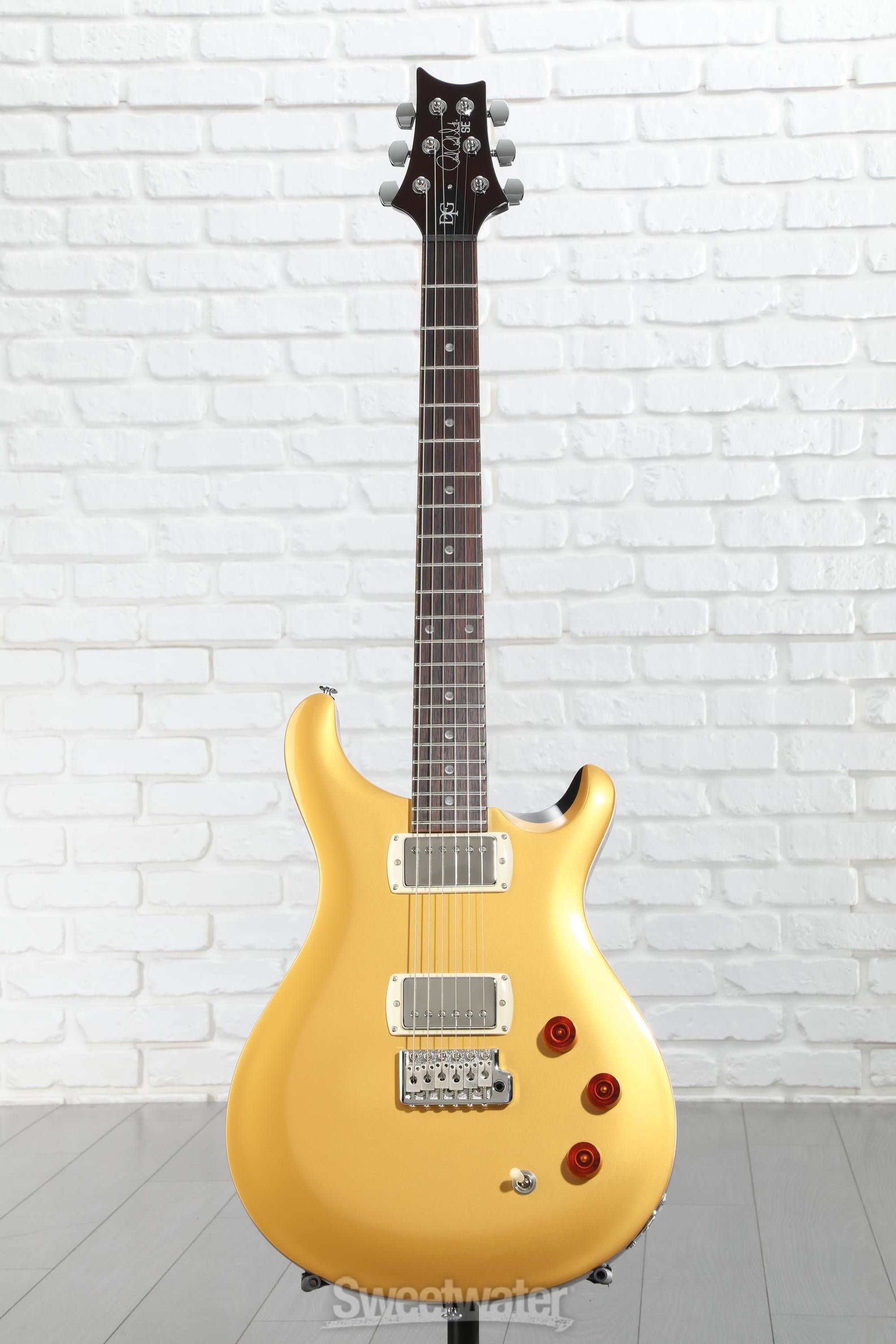 PRS SE DGT David Grissom Solidbody Electric Guitar - Gold Top