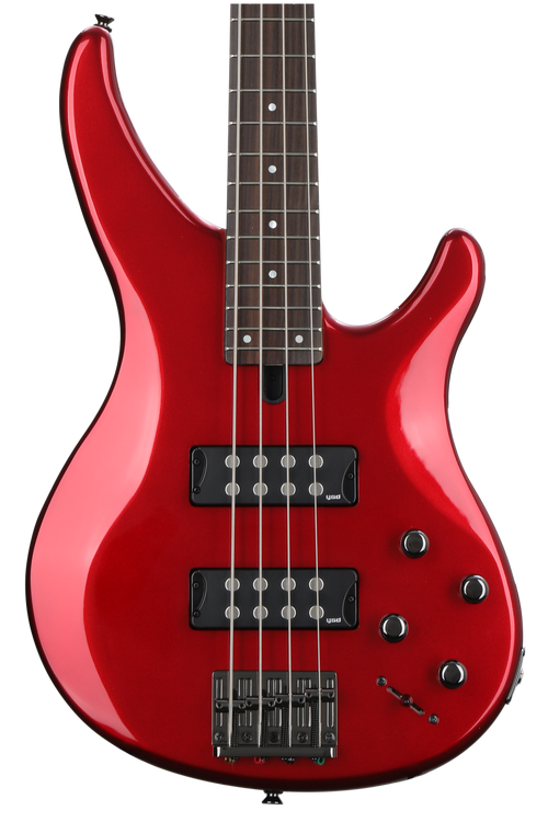 Yamaha TRBX304 Bass Guitar - Candy Apple Red | Sweetwater