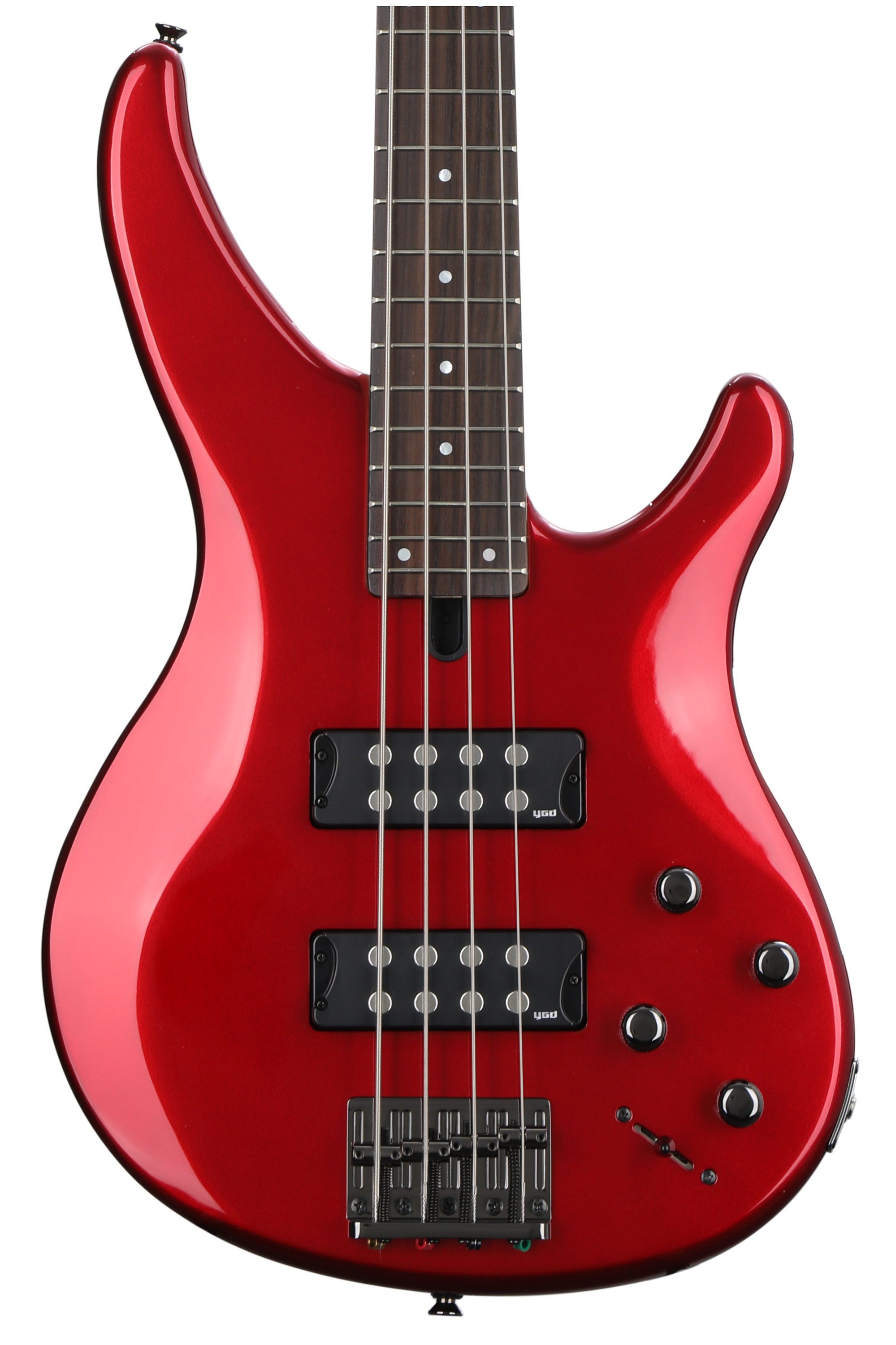 Yamaha bass guitar apple red deals
