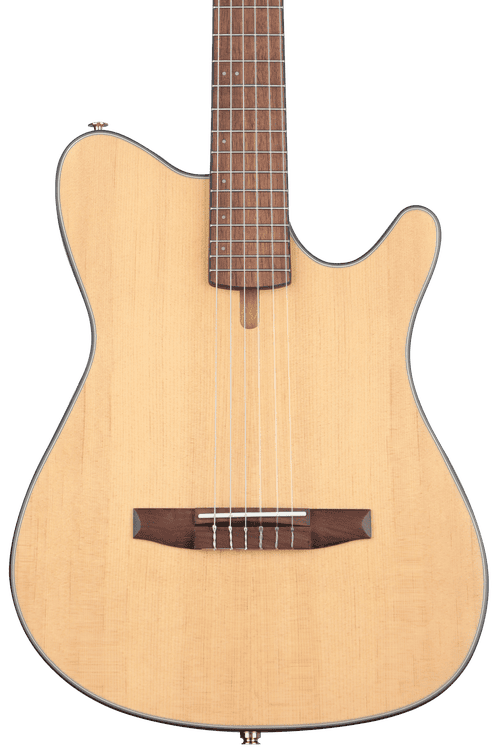 Ibanez FRH10NNTF Thinline Nylon Acoustic-electric Guitar - Natural