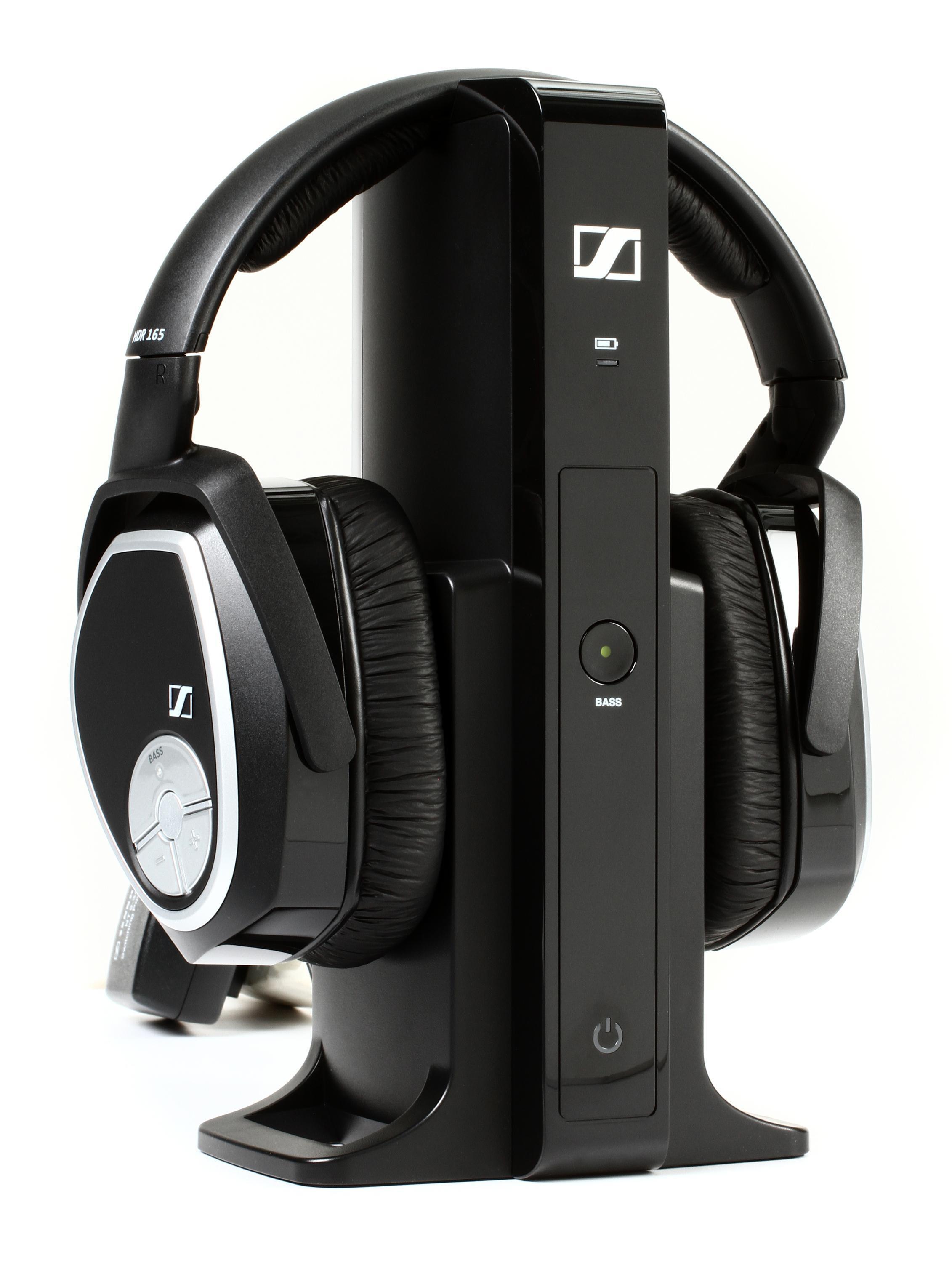 Sennheiser RS 165 RF Wireless Headphone System Over Ear Closed