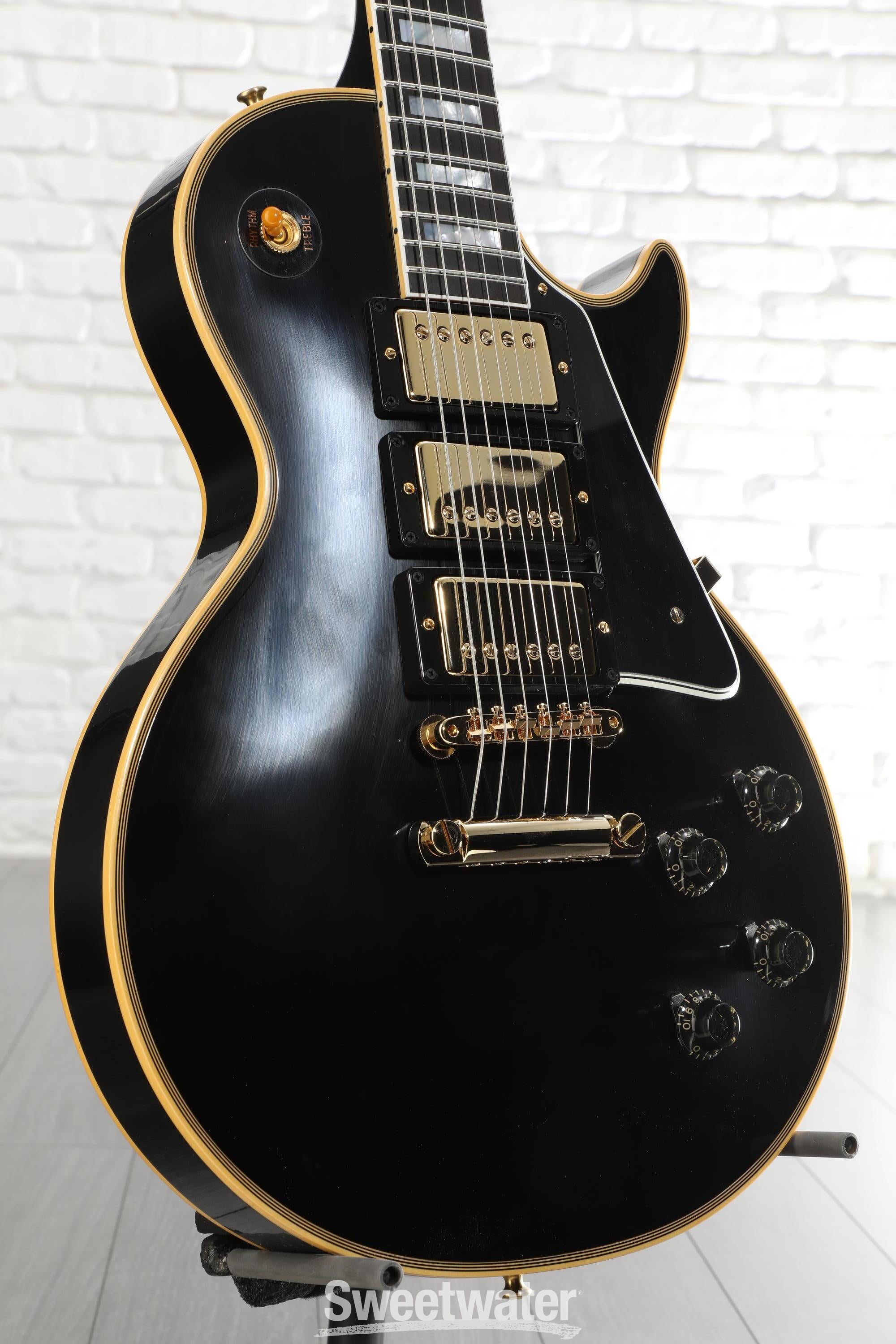 Gibson Custom 1957 Les Paul Custom Reissue Electric Guitar - Ebony