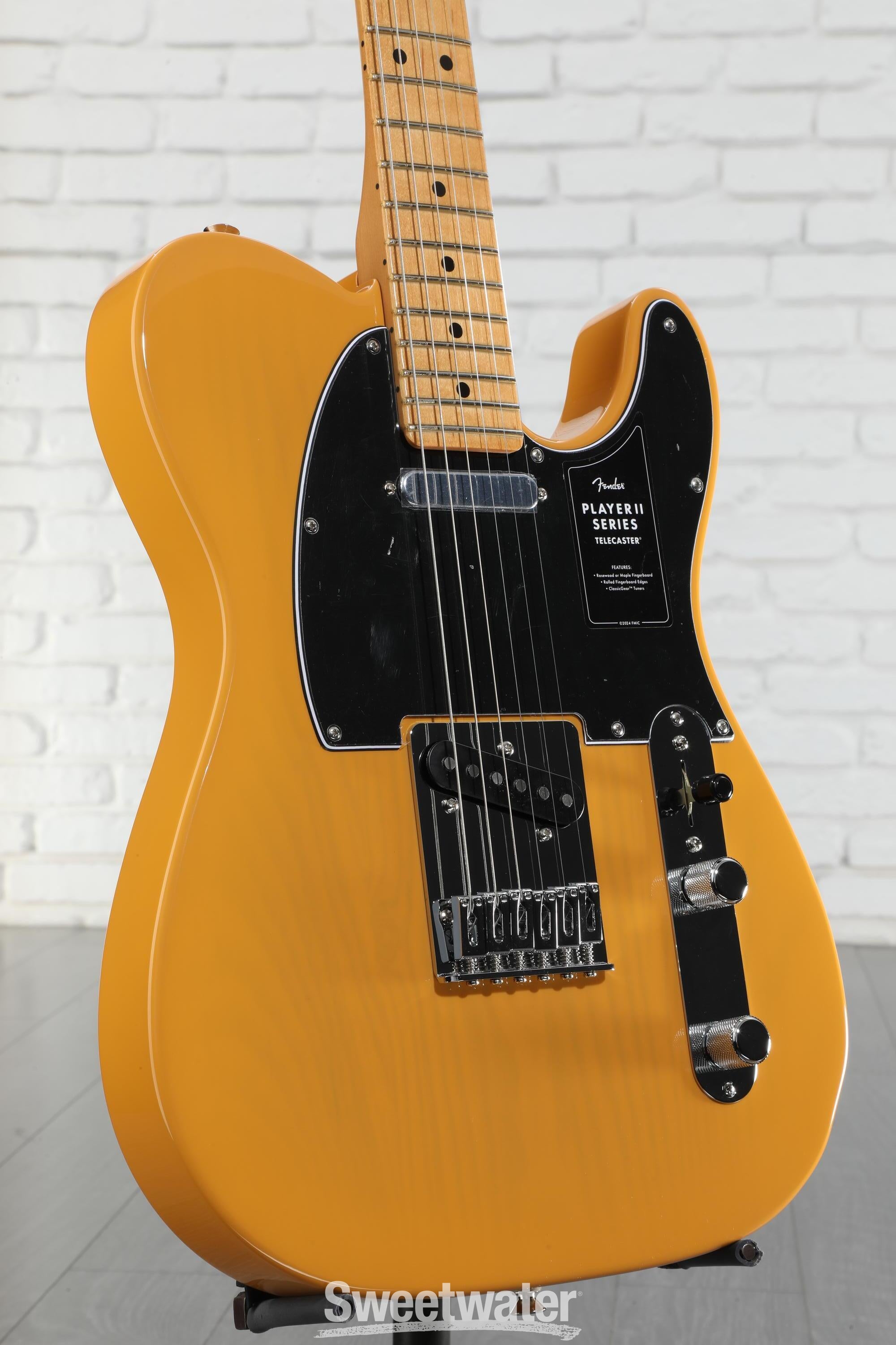 ギター fender player telecaster Butterscotch Amazon.com: Fender Player II Telecaster Electric Guitar