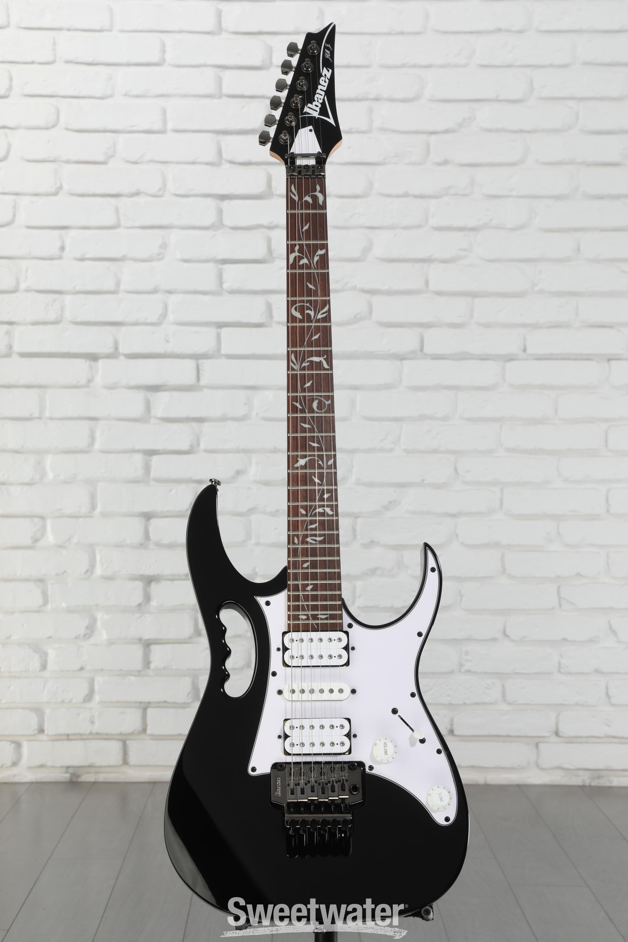 Ibanez Steve Vai Signature JEMJR - Black Reviews | Sweetwater