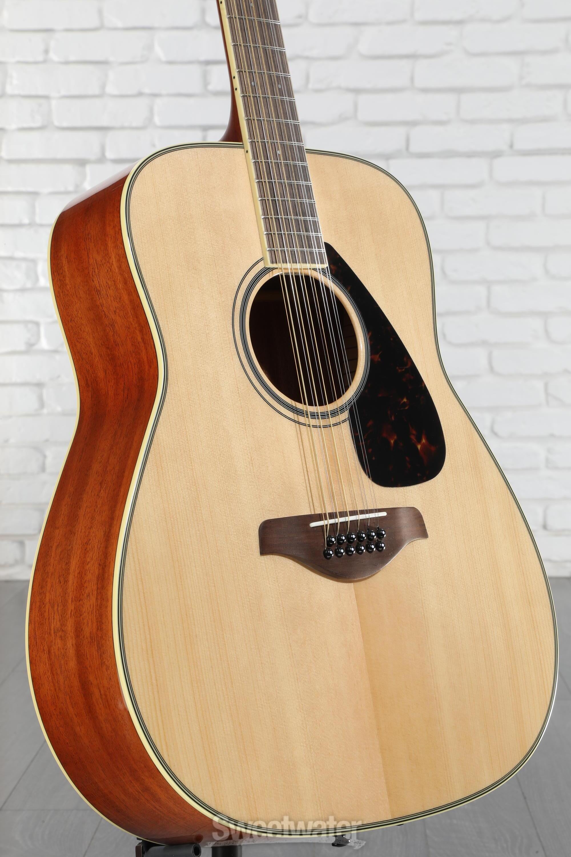 Yamaha FG820-12 12-string Acoustic Guitar - Natural | Sweetwater