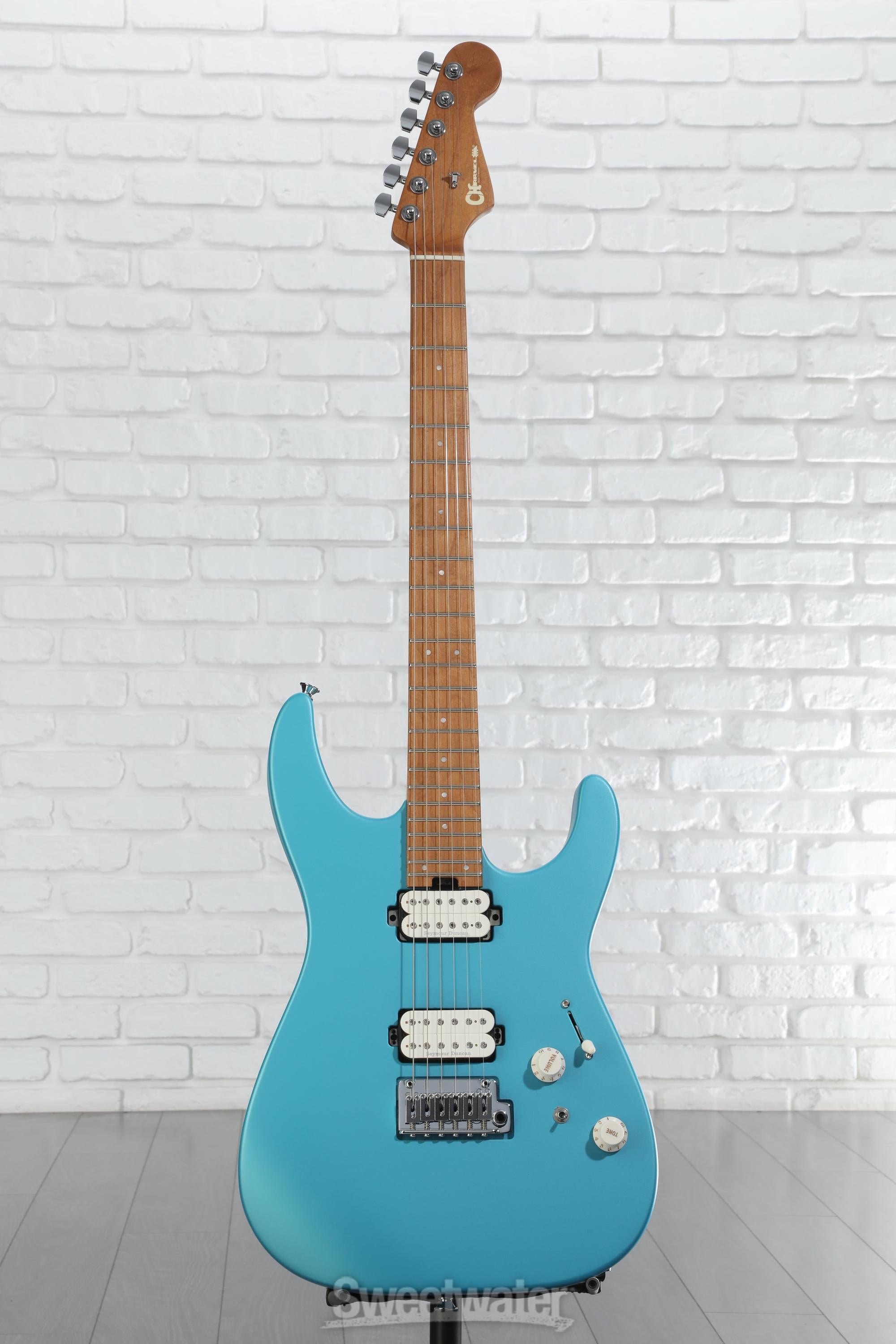 Charvel Pro-Mod DK24 HH 2PT Electric Guitar - Matte Blue