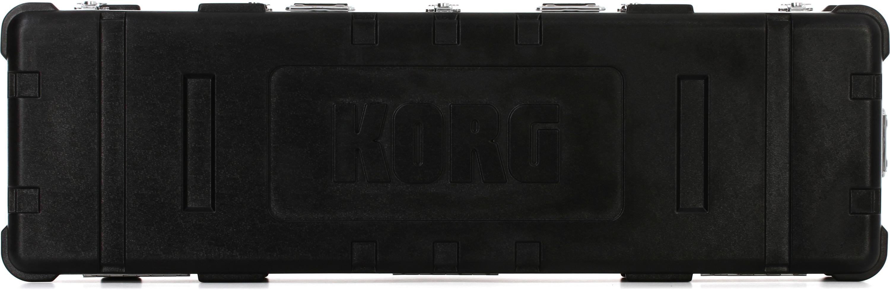 Korg HCKRONOS288BLK - Custom Black Hard Shell Case | Sweetwater Korg HCKRONOS288BLK - Custom Black Hard Shell Case | Sweetwater