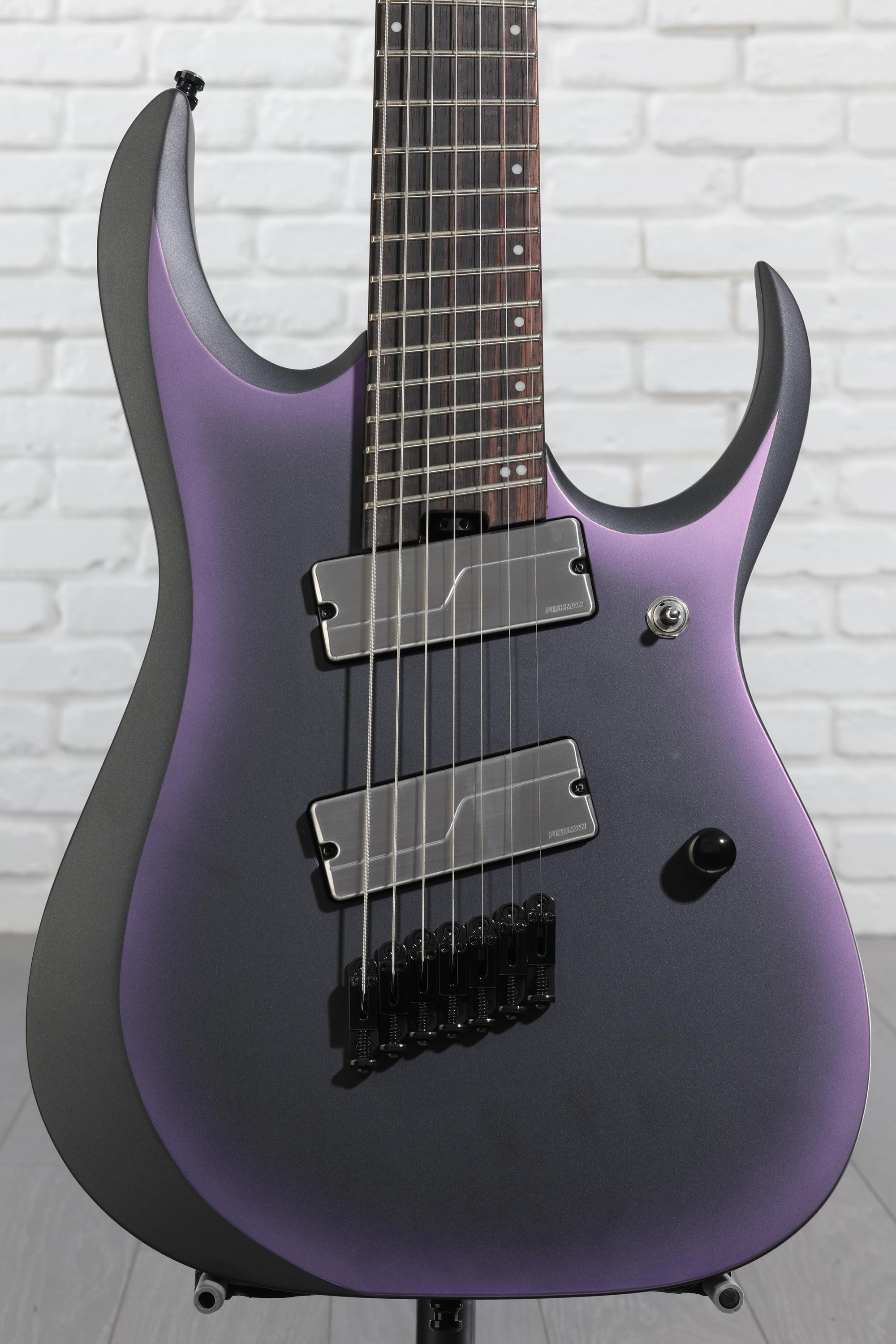 Ibanez Axion Label RGD71ALMS - Black Aurora Burst Matte | Sweetwater