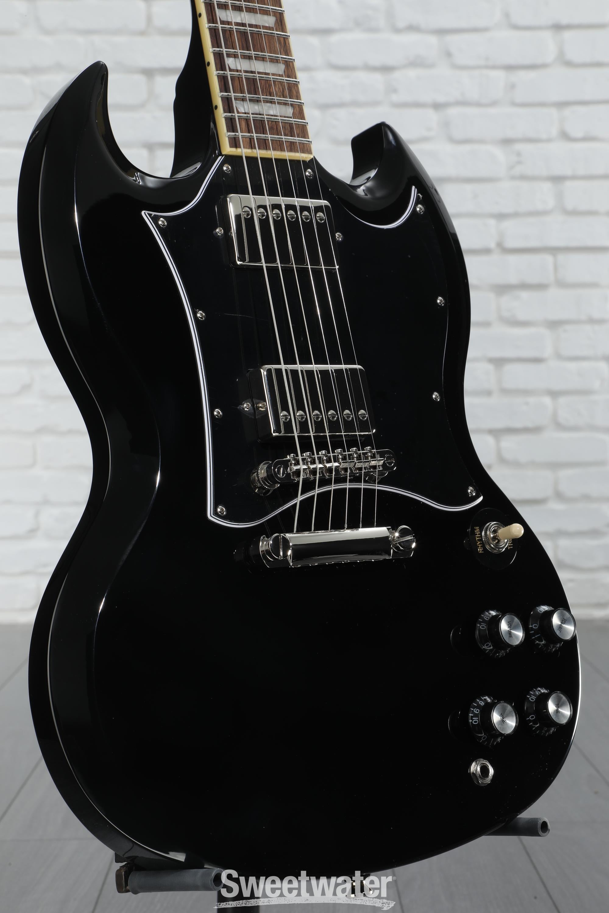 ギター Epiphone SG Standard Ebony Epiphone SG Standard Electric Guitar | zZounds