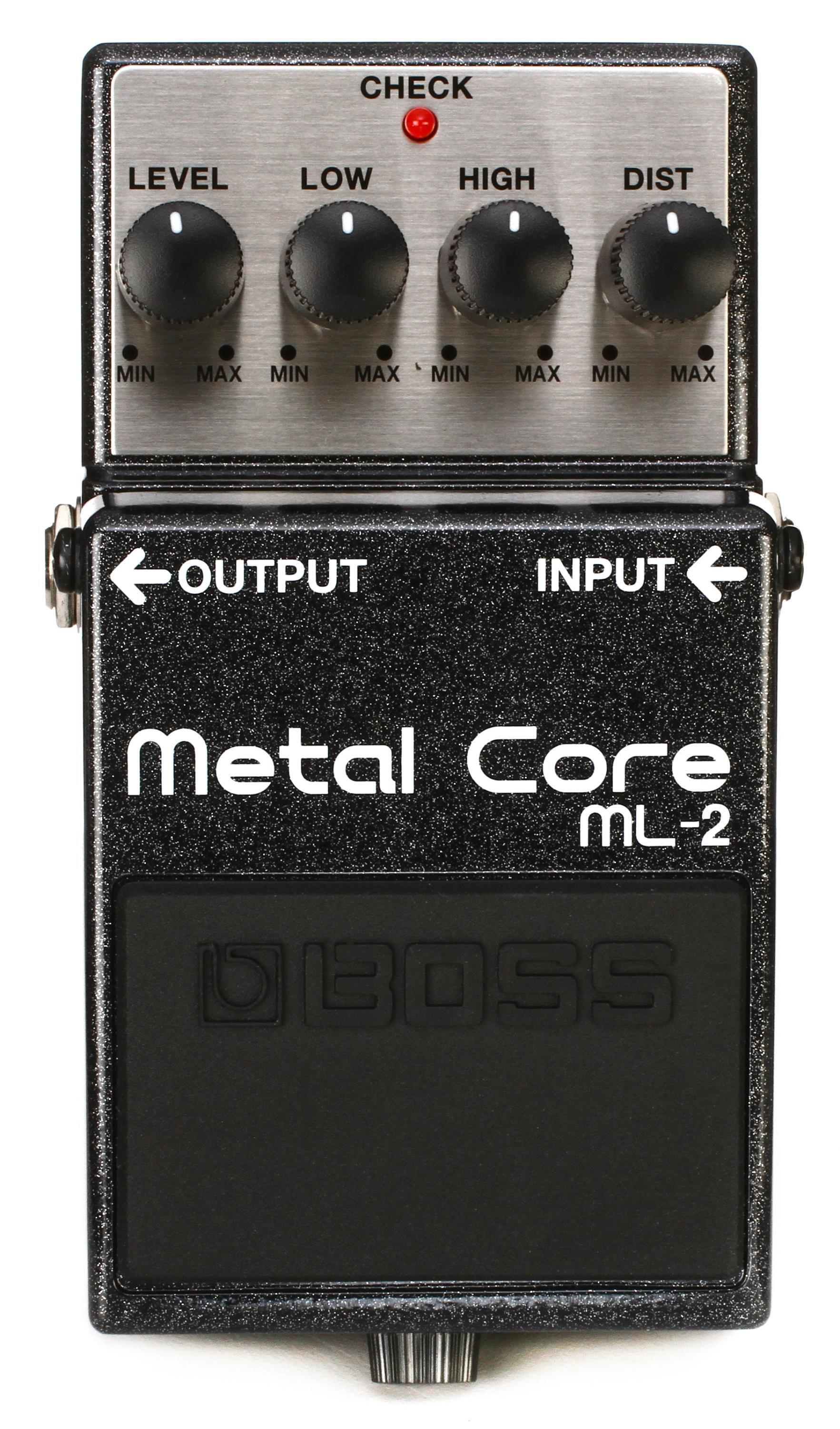 Boss ML-2 Metal Core Distortion Pedal | Sweetwater