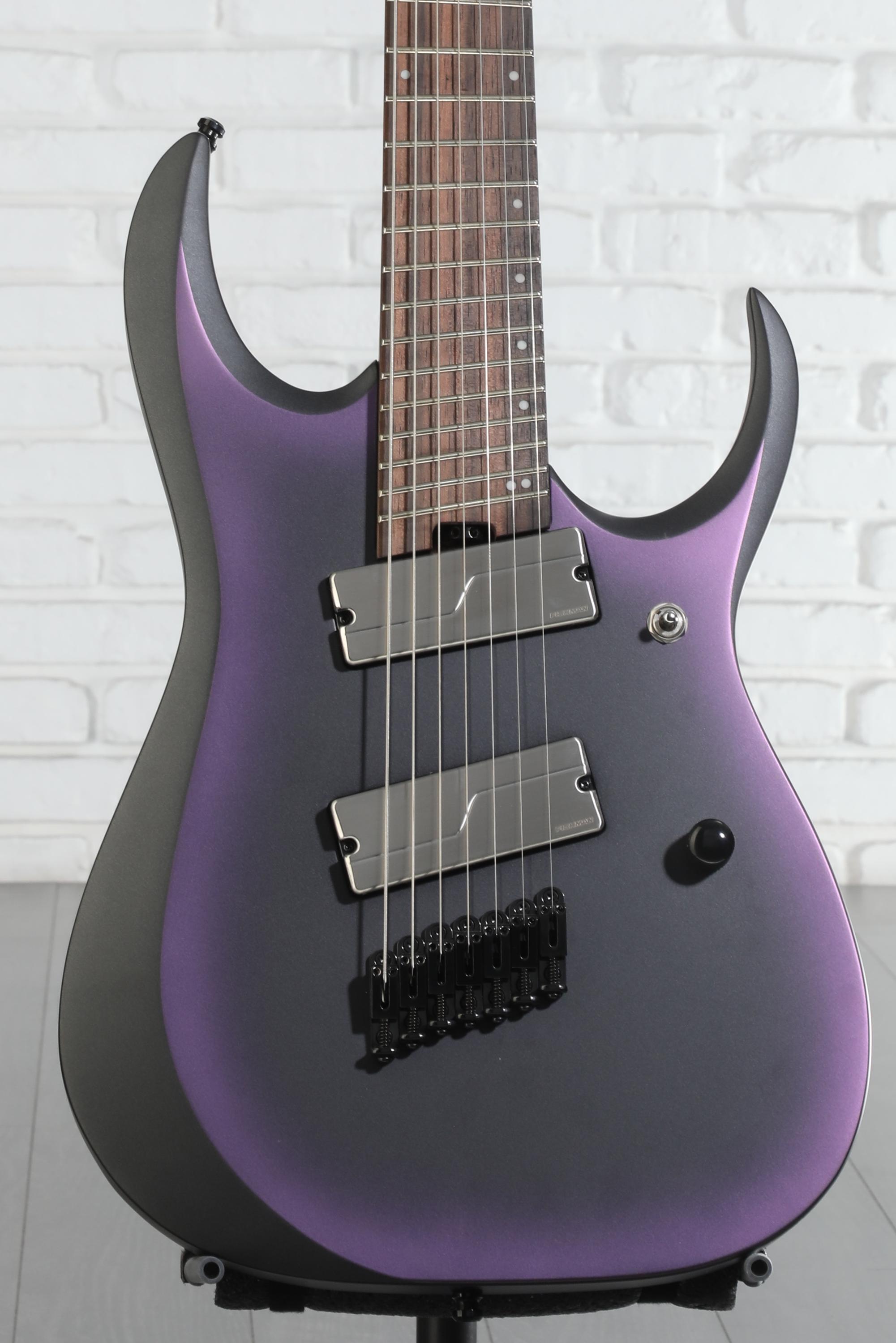 Ibanez Axion Label RGD71ALMS - Black Aurora Burst Matte | Sweetwater