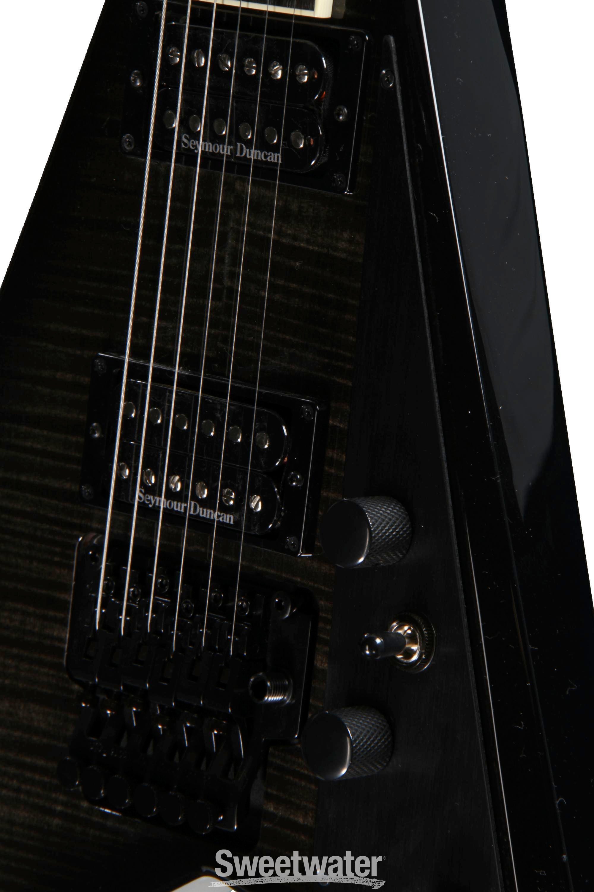 Jackson Pro Series RR3 Rhoads - Transparent Black | Sweetwater