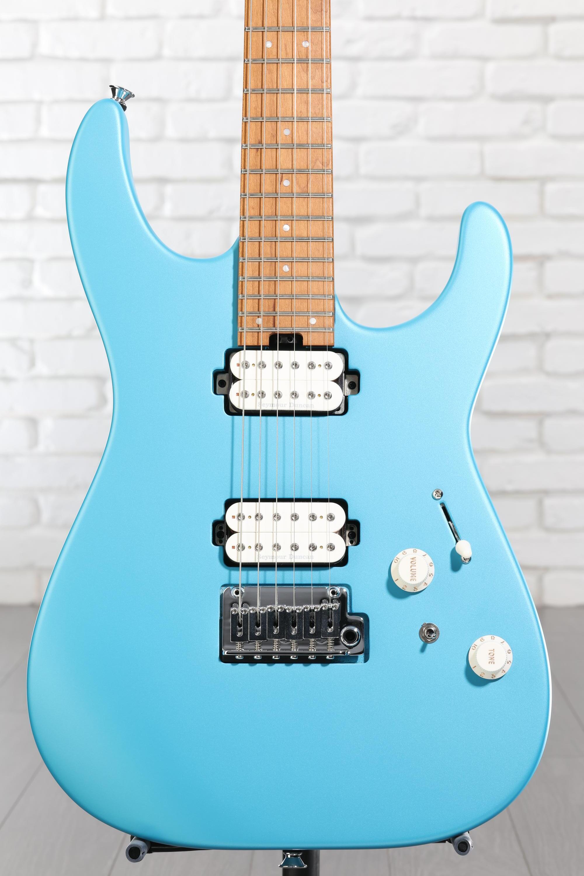 Charvel Pro-Mod DK24 HH 2PT Electric Guitar - Matte Blue Frost