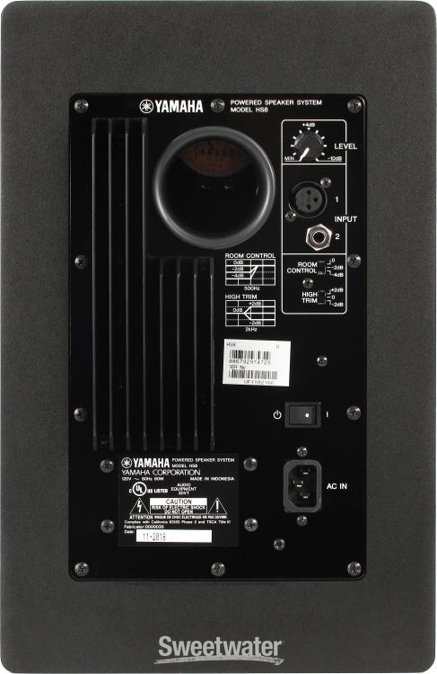 Used Yamaha HS8 8-inch Powered Studio Monitor - Black