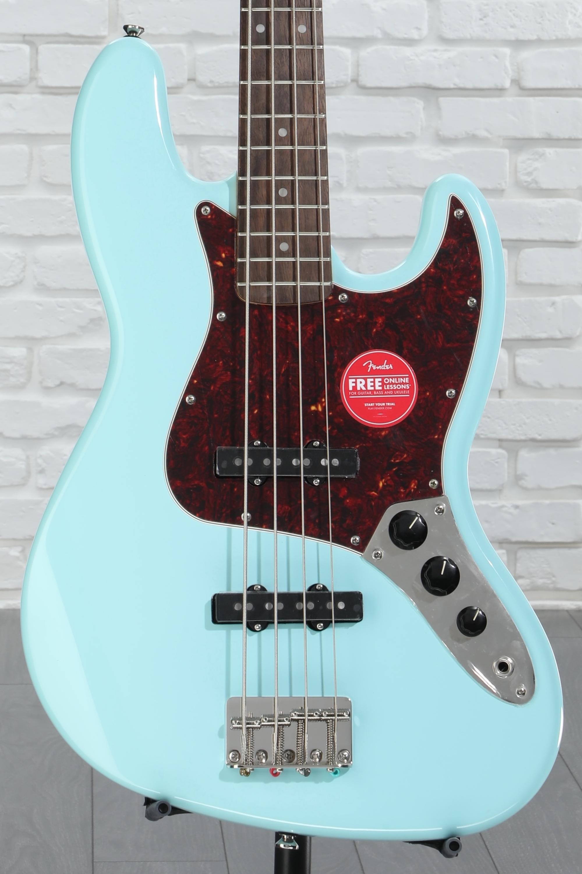 Amazon.com: Squier Classic Vibe 60s Jazz Bass, 3-Color