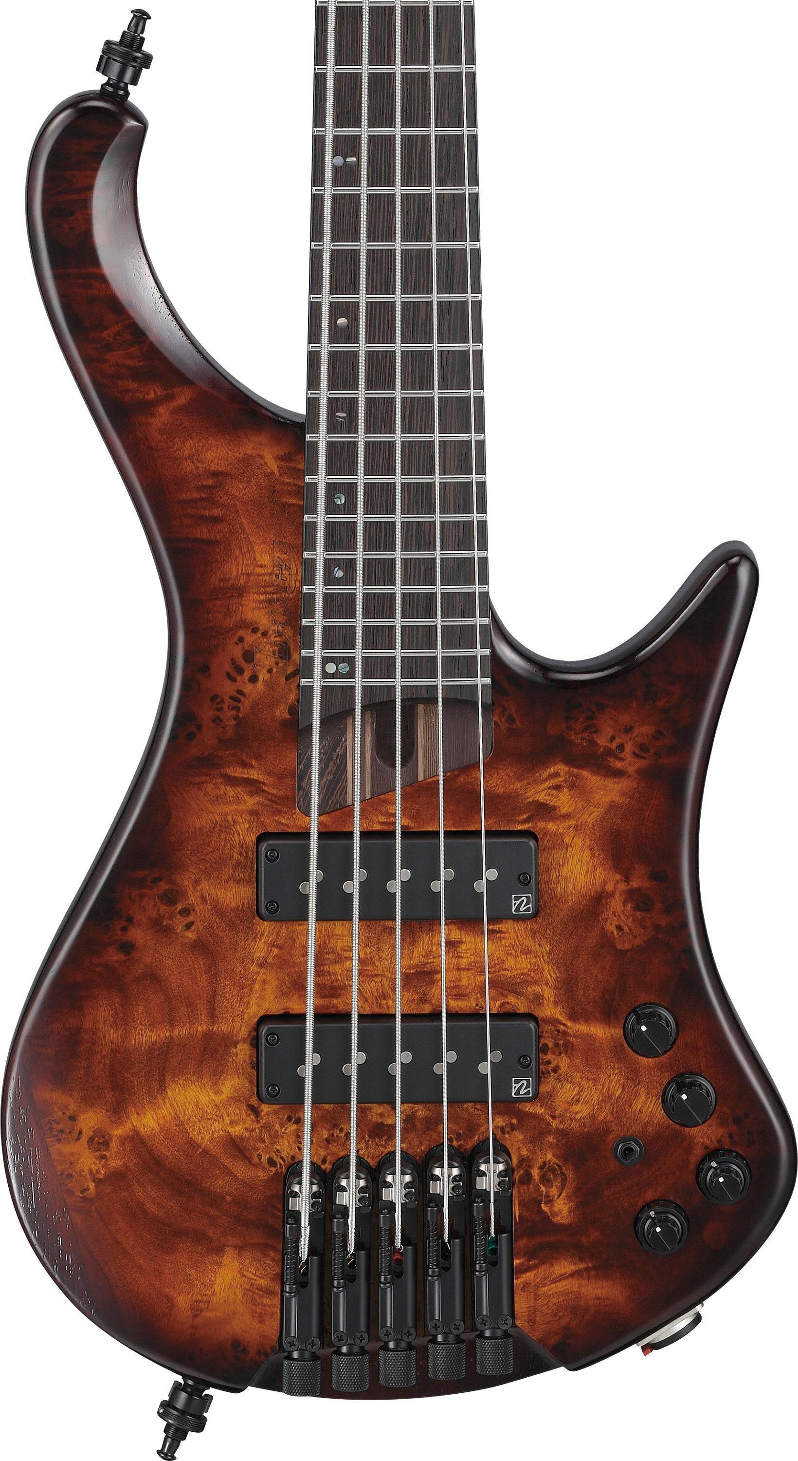 Ibanez BTB 5 Strings Bass Black Quilt Top - Willcutt Guitars