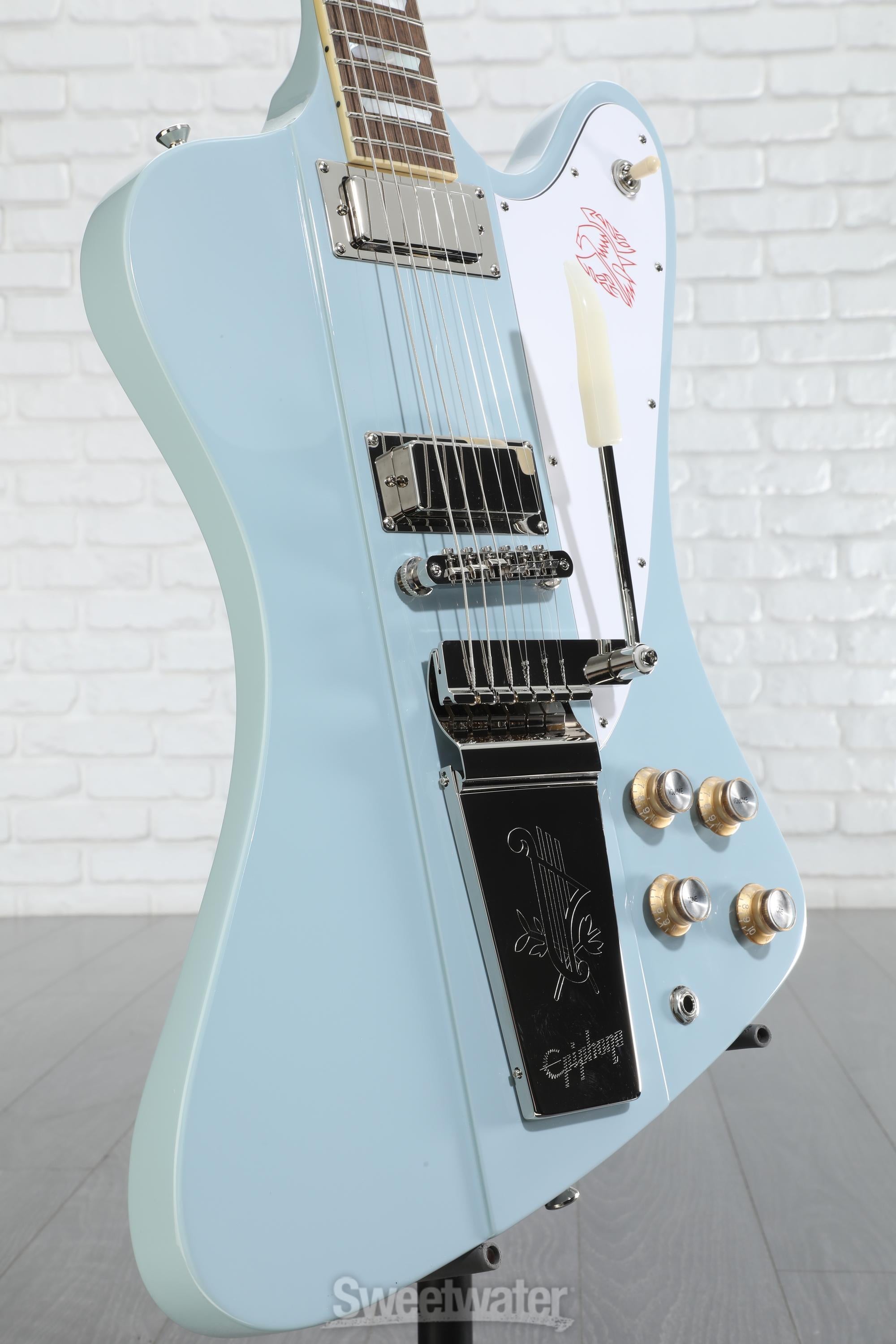 Epiphone 1963 Firebird V Electric Guitar - Frost Blue