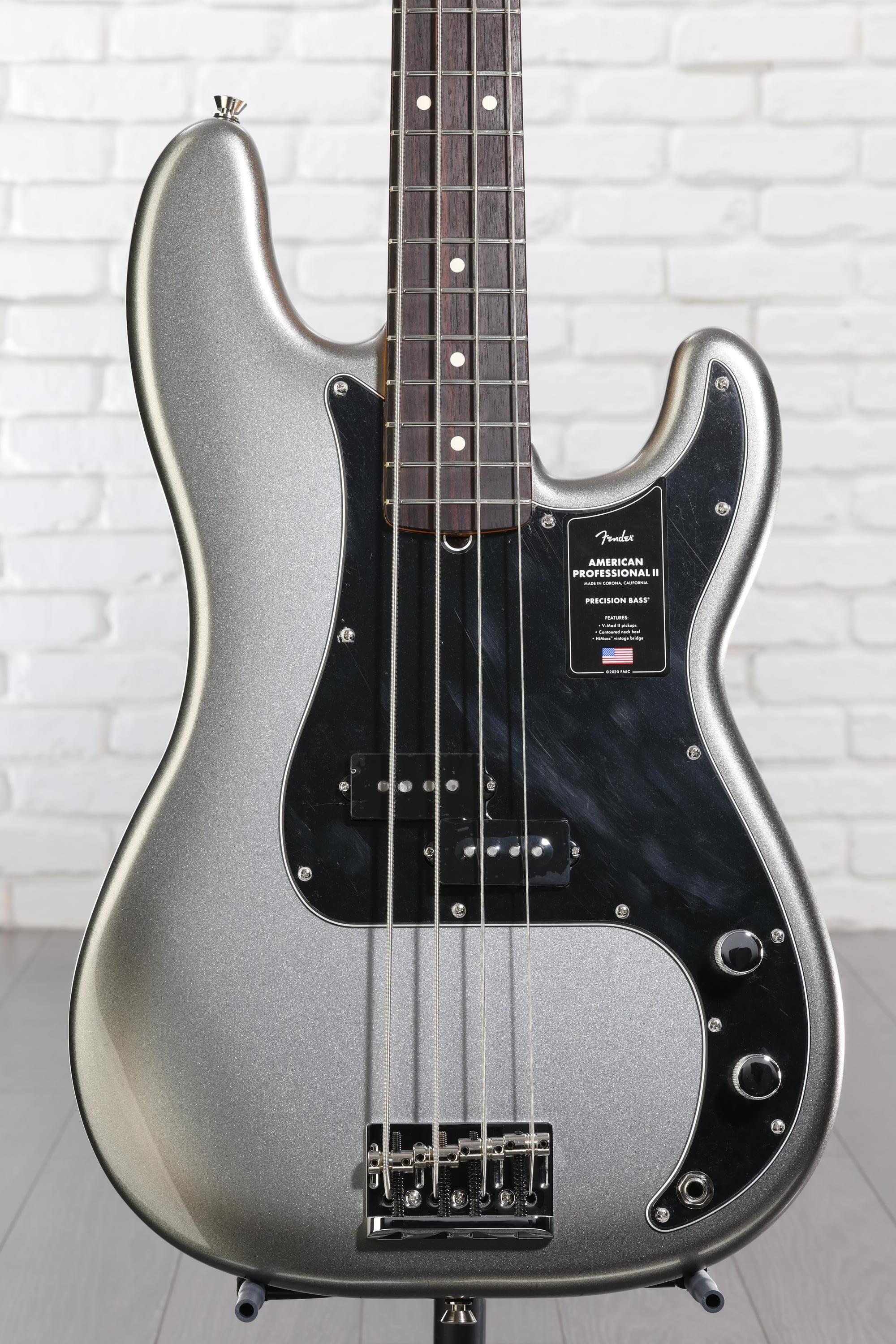 Fender American Professional II Precision Bass - Mercury with