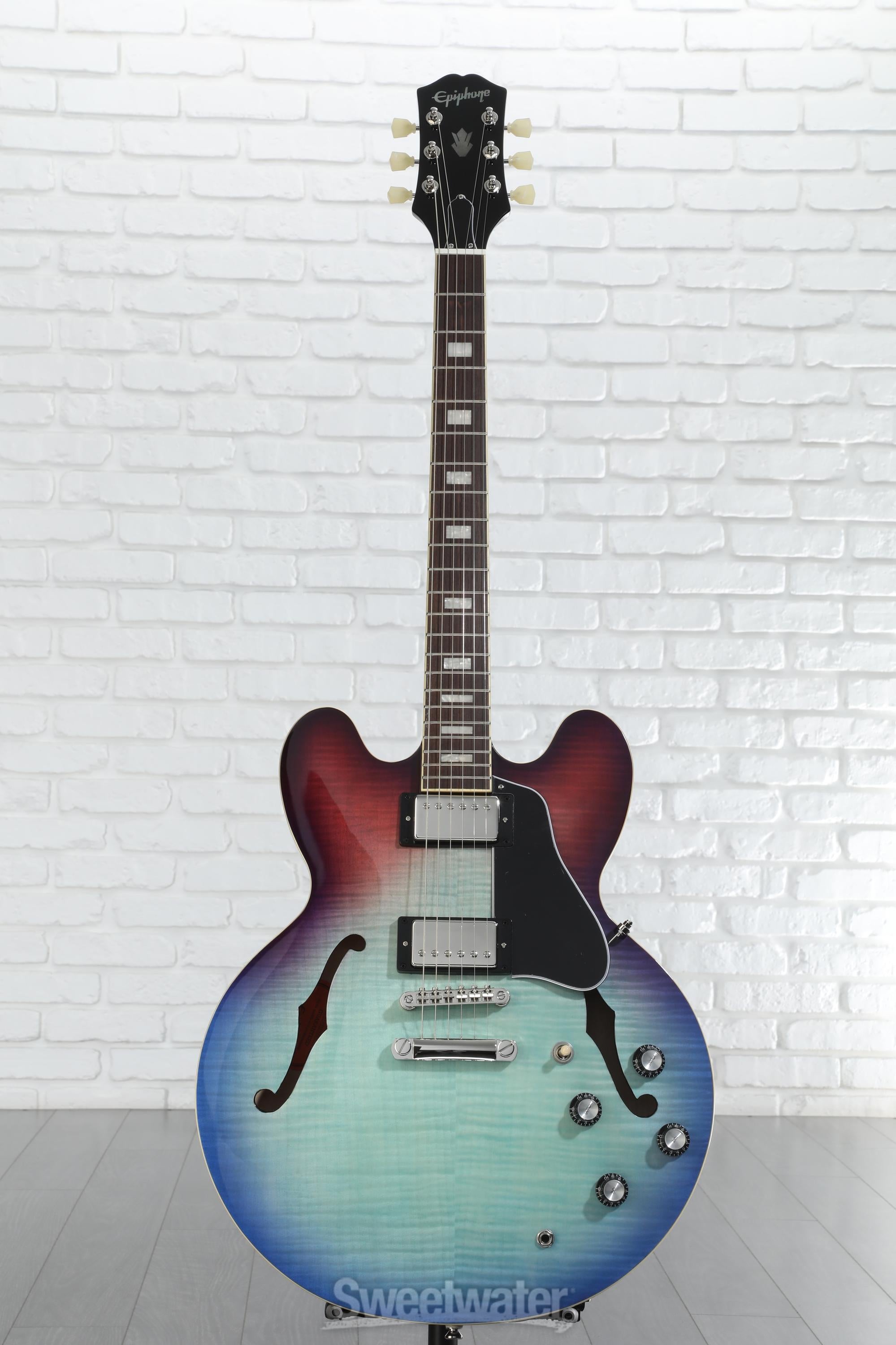 Epiphone ES-335 Figured, Blueberry Burst | Epiphone