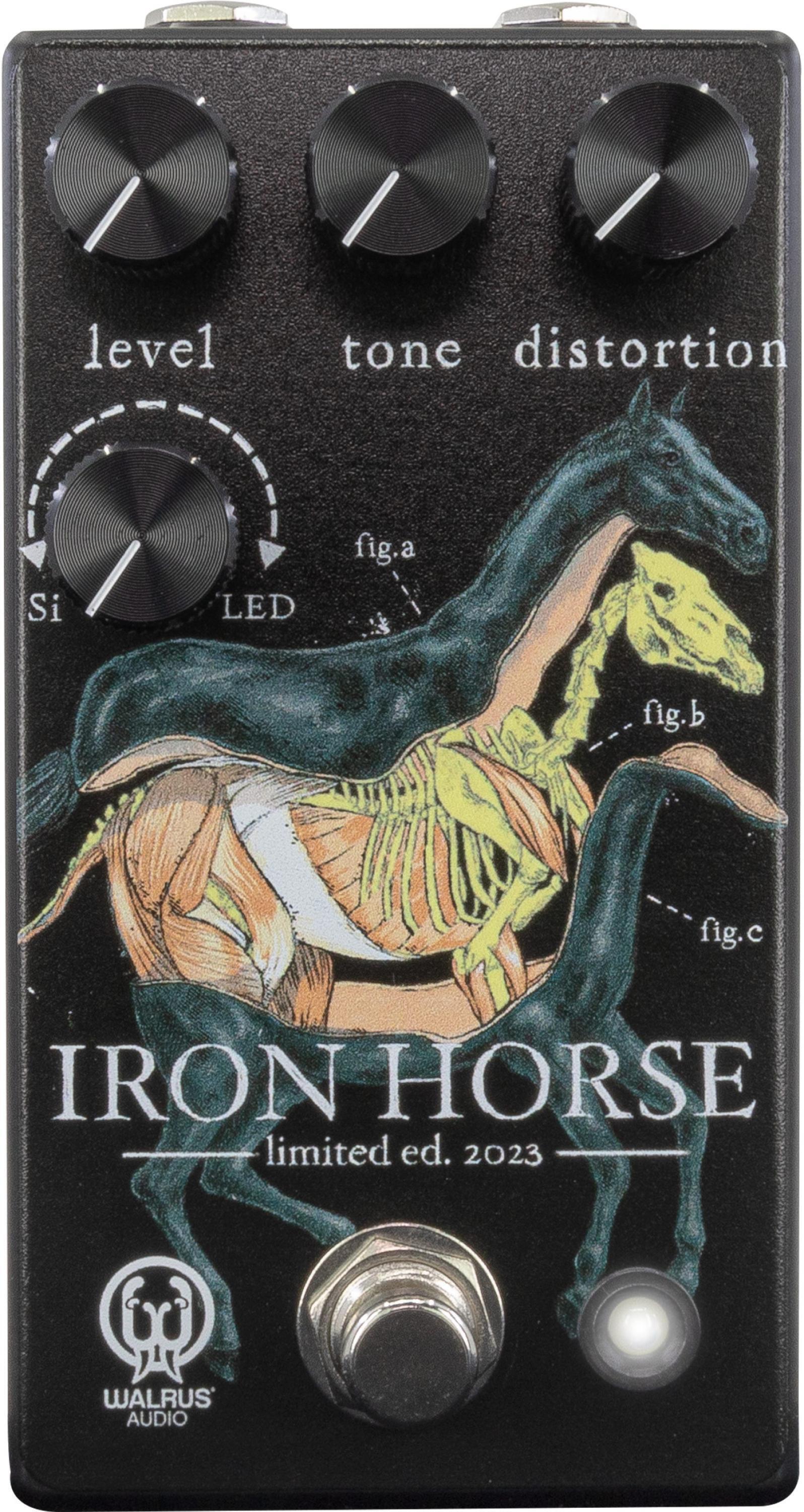 Walrus Audio Iron Horse LM308 V3 Distortion Pedal - Halloween 2023