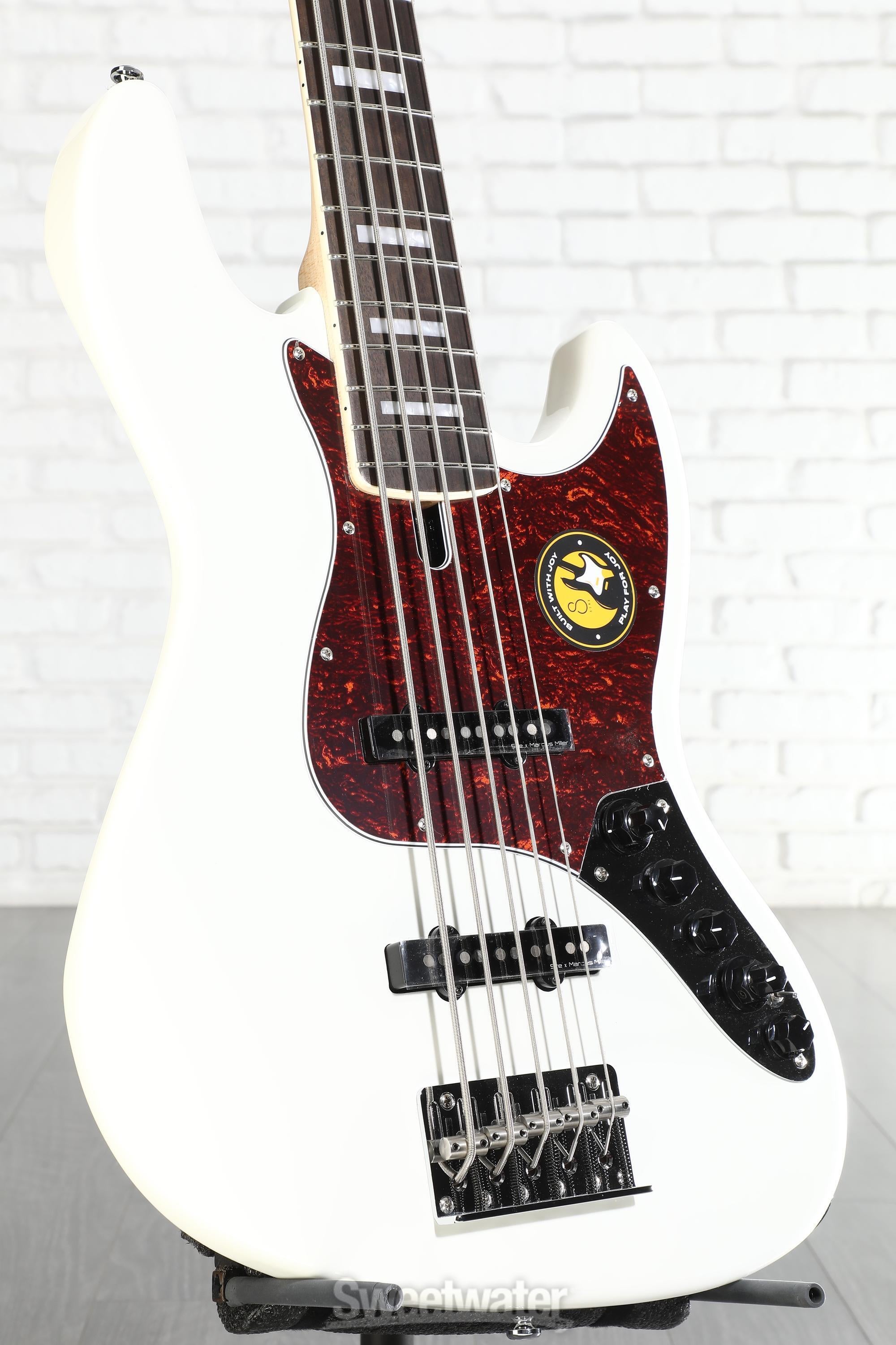Sire Marcus Miller V7 Alder 5-string Bass Guitar - Antique White