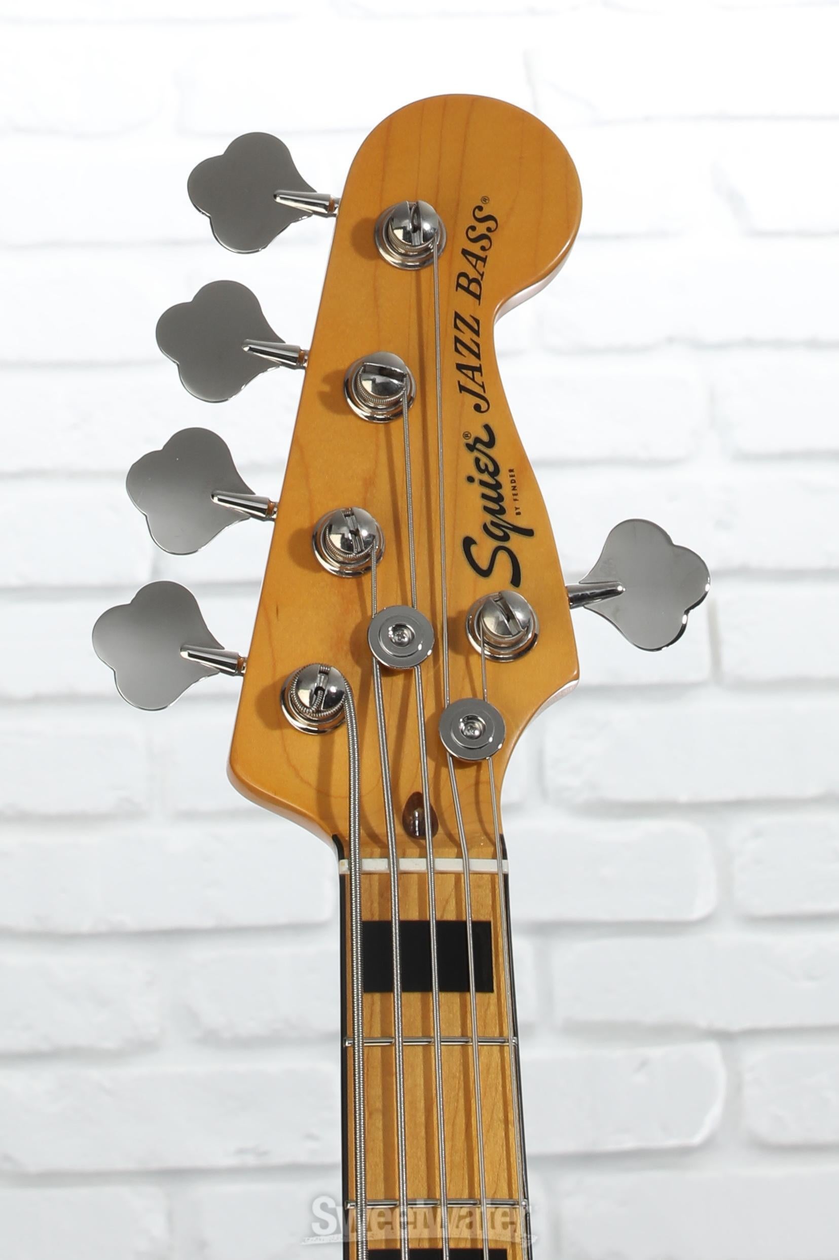 Squier Classic Vibe '70s Jazz Bass V - Natural with Maple Squier Classic Vibe '70s Jazz Bass V - Natural with Maple