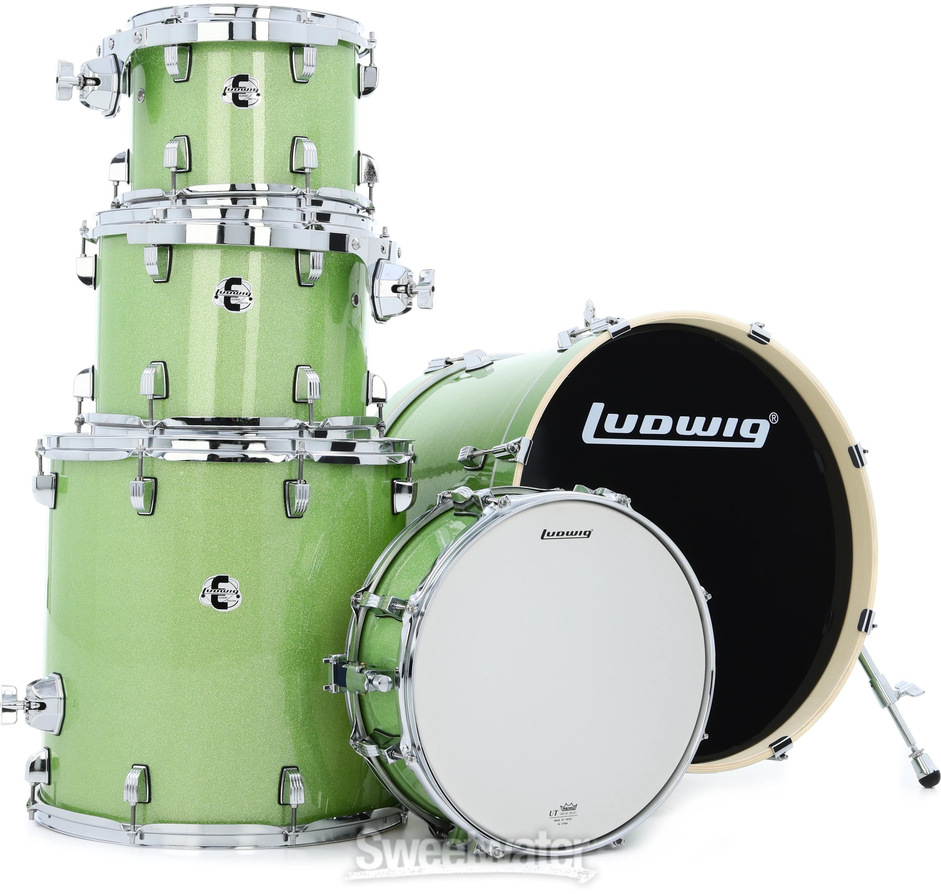 Ludwig Element Evolution 5-piece Complete Drum Set with Zildjian